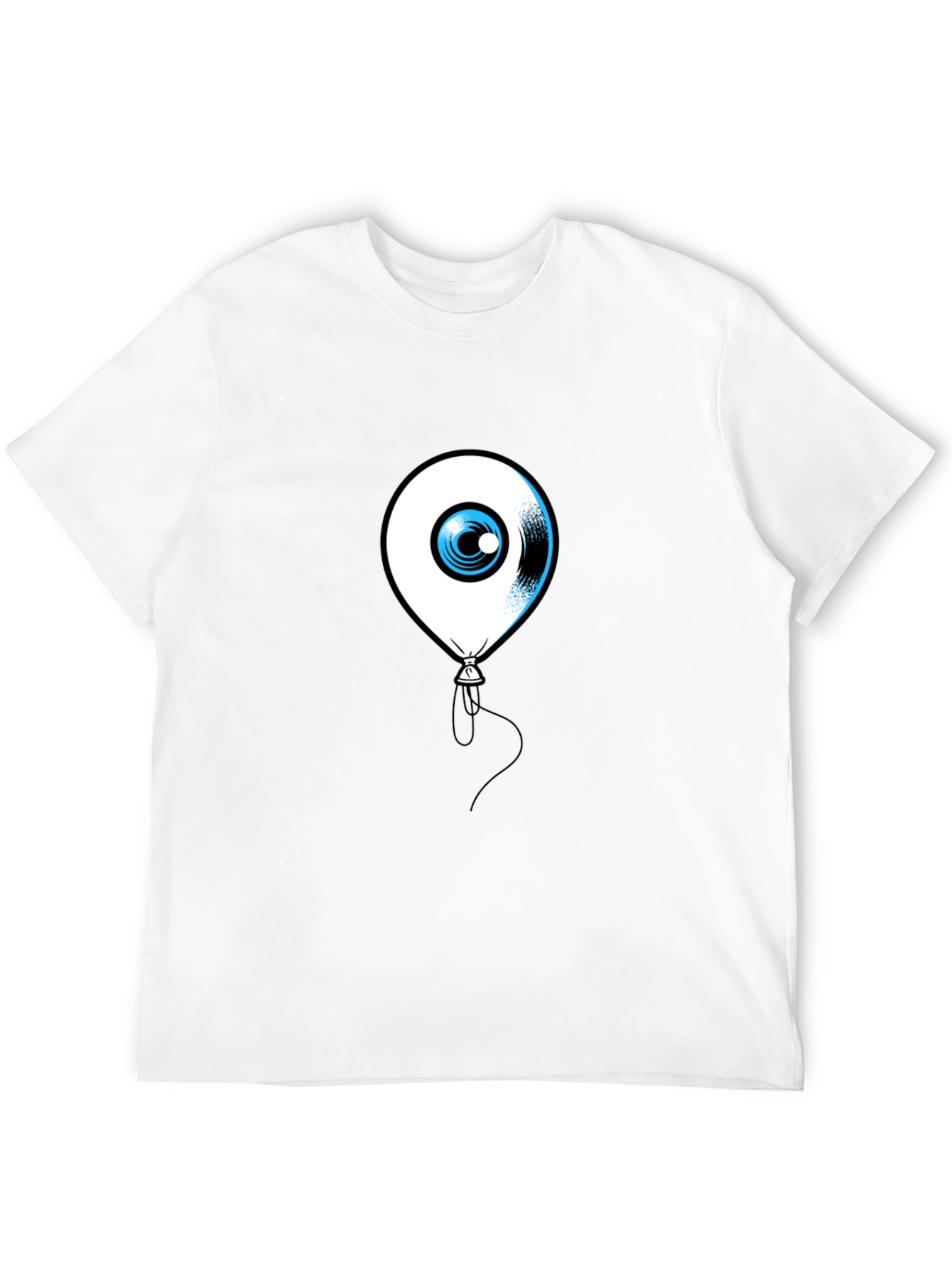 Eye Balloon Black Graphic Tee