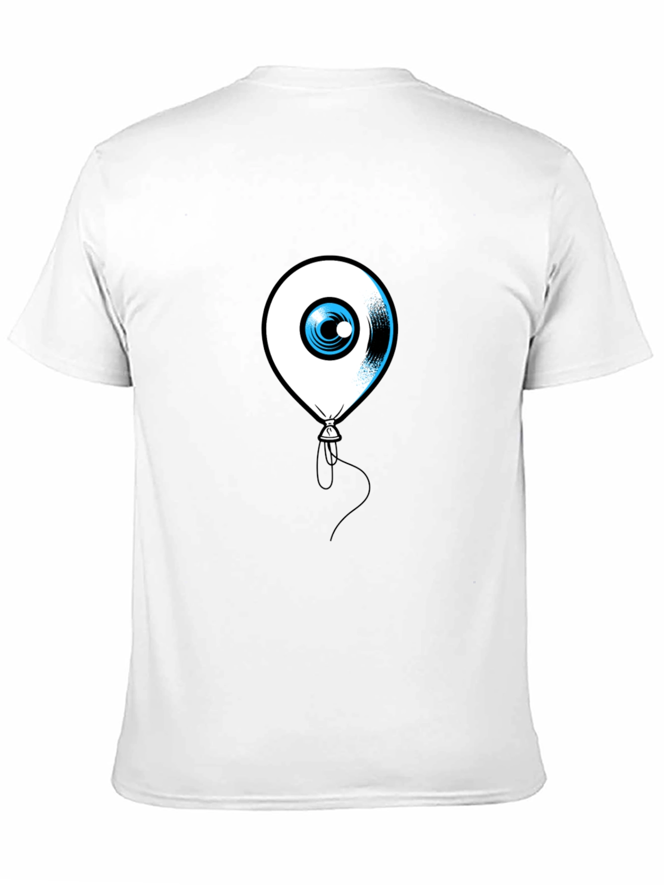 Eye Balloon Black Graphic Tee