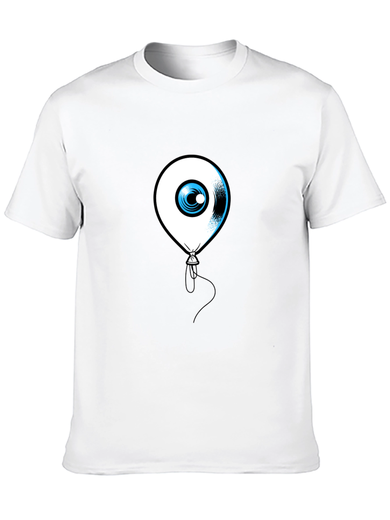 Eye Balloon Black Graphic Tee