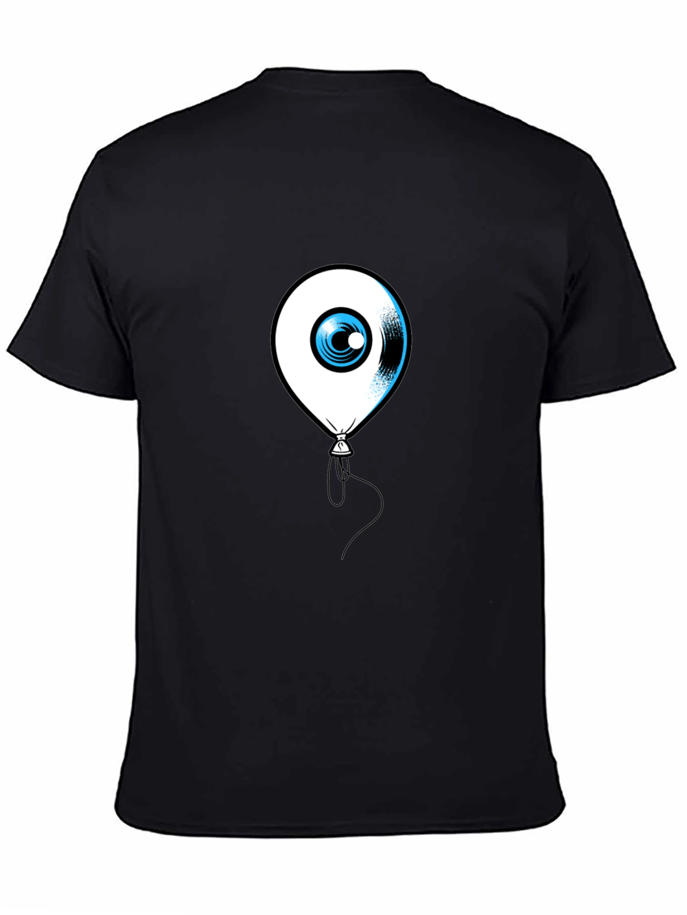 Eye Balloon Black Graphic Tee