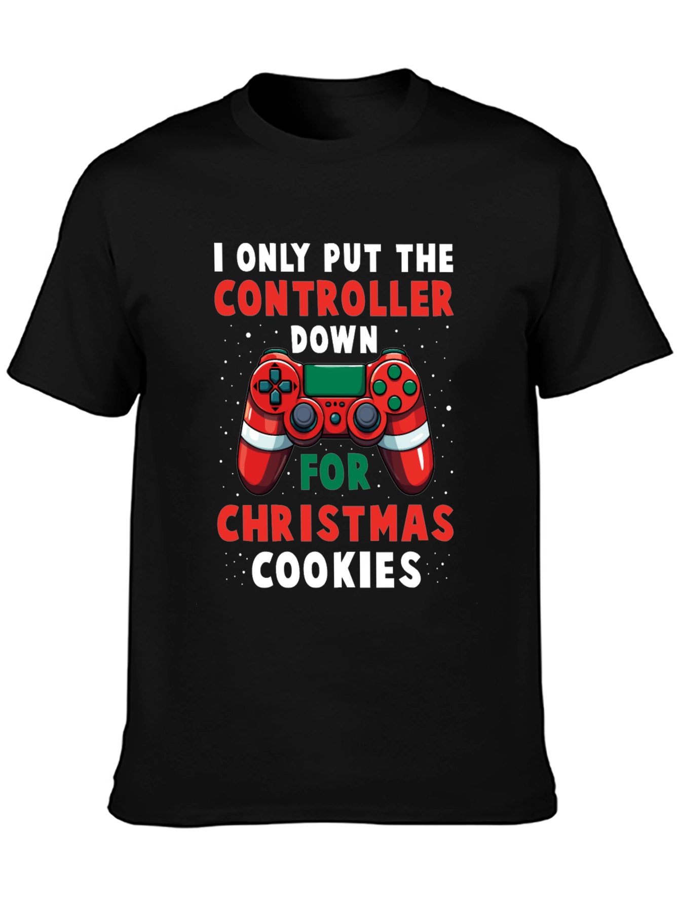 Gamer Christmas Cookies T-Shirt