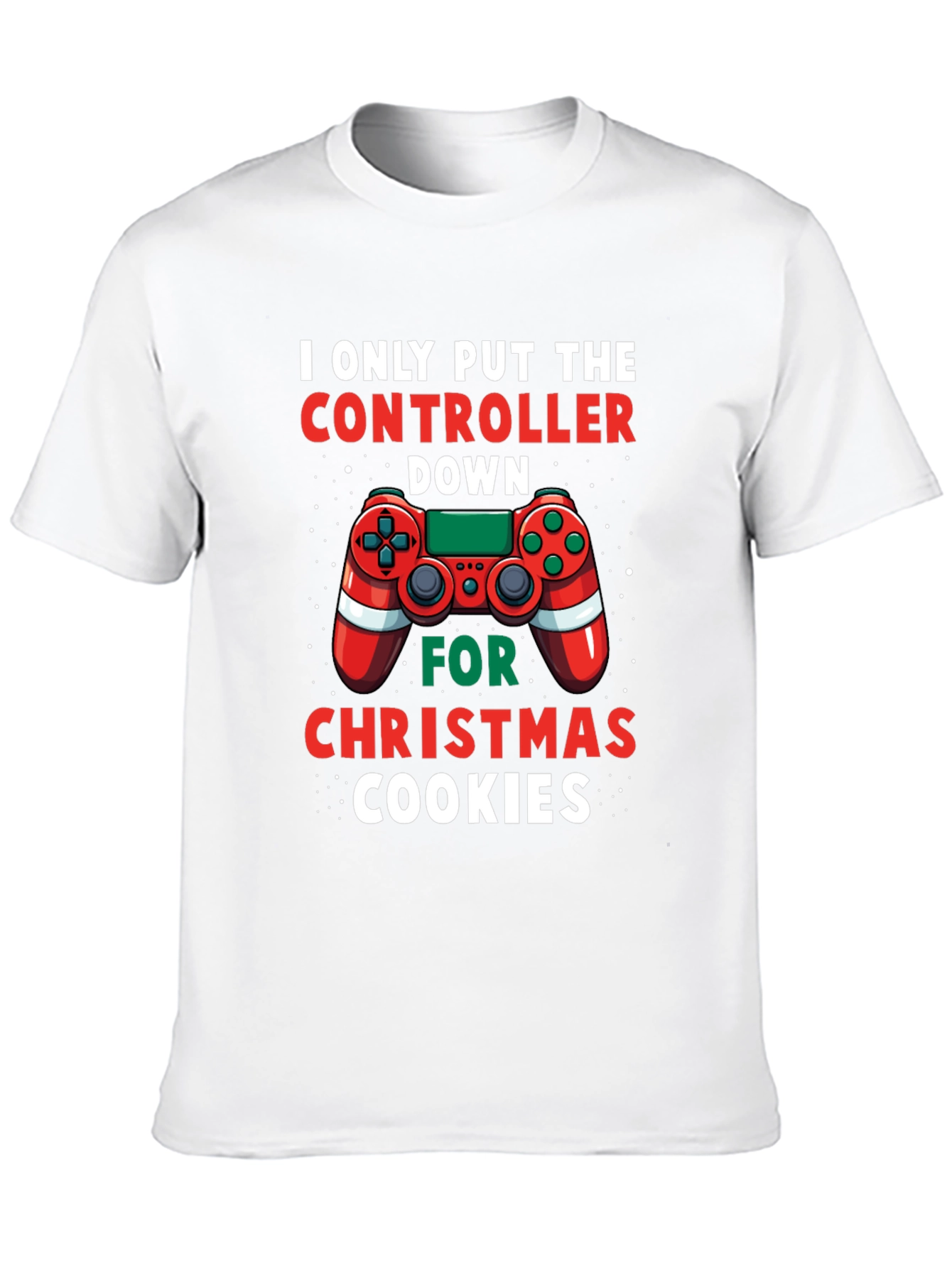 Gamer Christmas Cookies T-Shirt