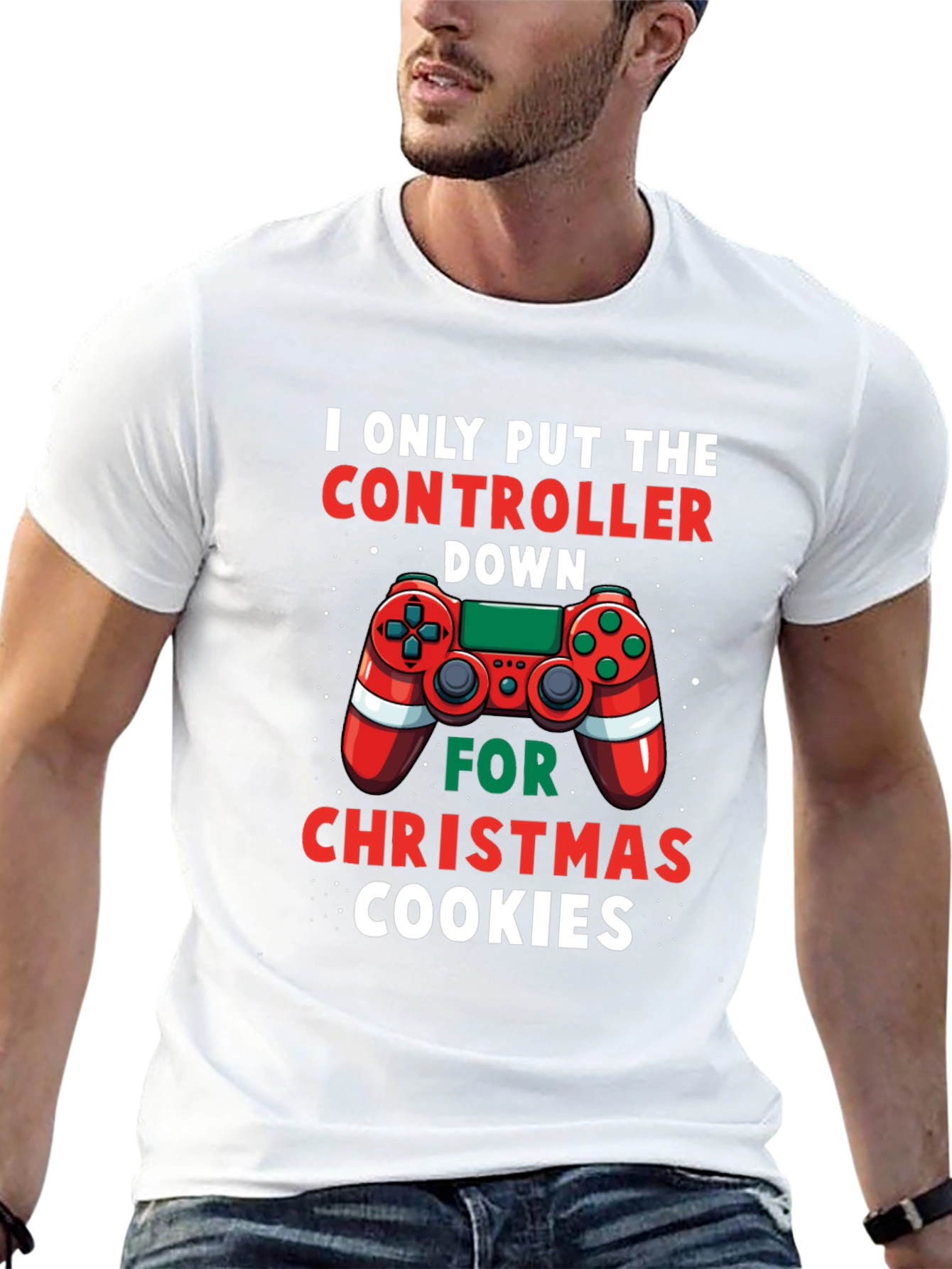 Gamer Christmas Cookies T-Shirt