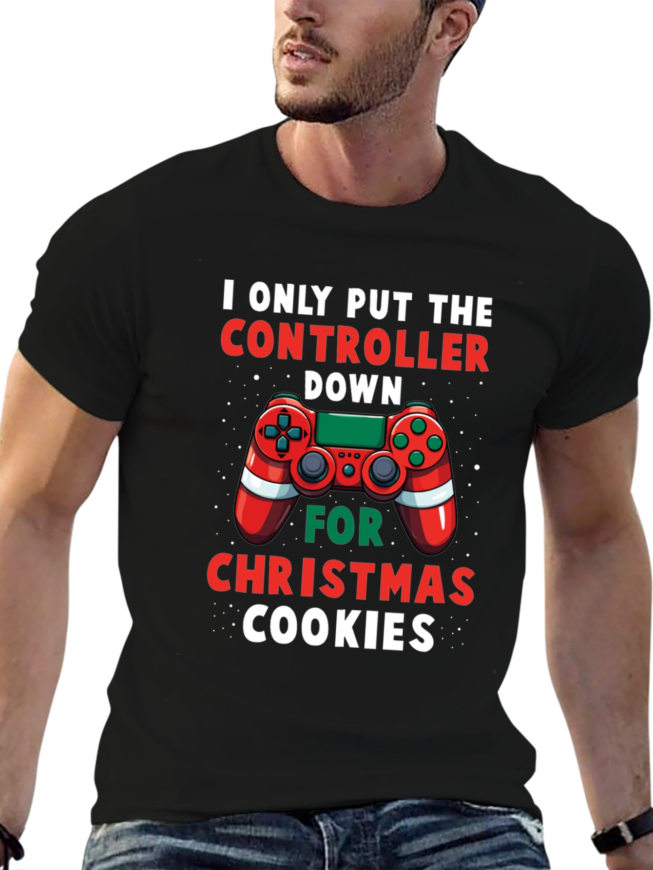 Gamer Christmas Cookies T-Shirt