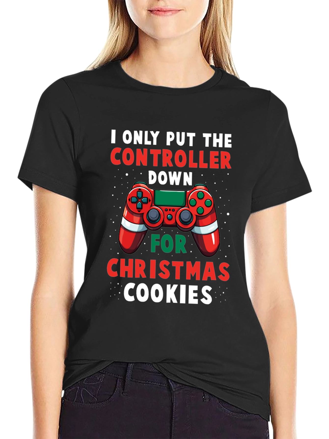 Gamer Christmas Cookies T-Shirt