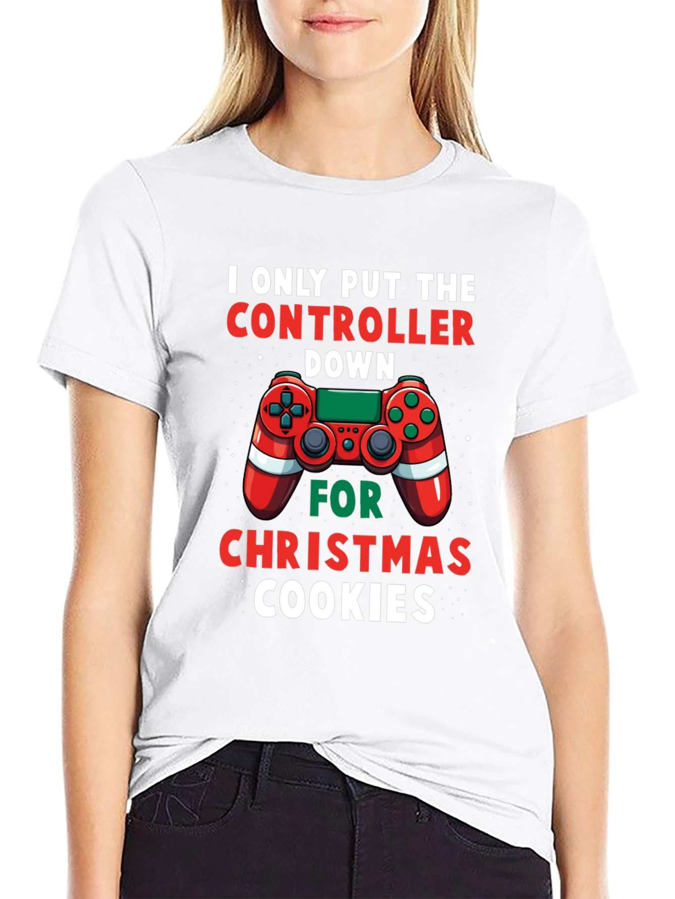 Gamer Christmas Cookies T-Shirt