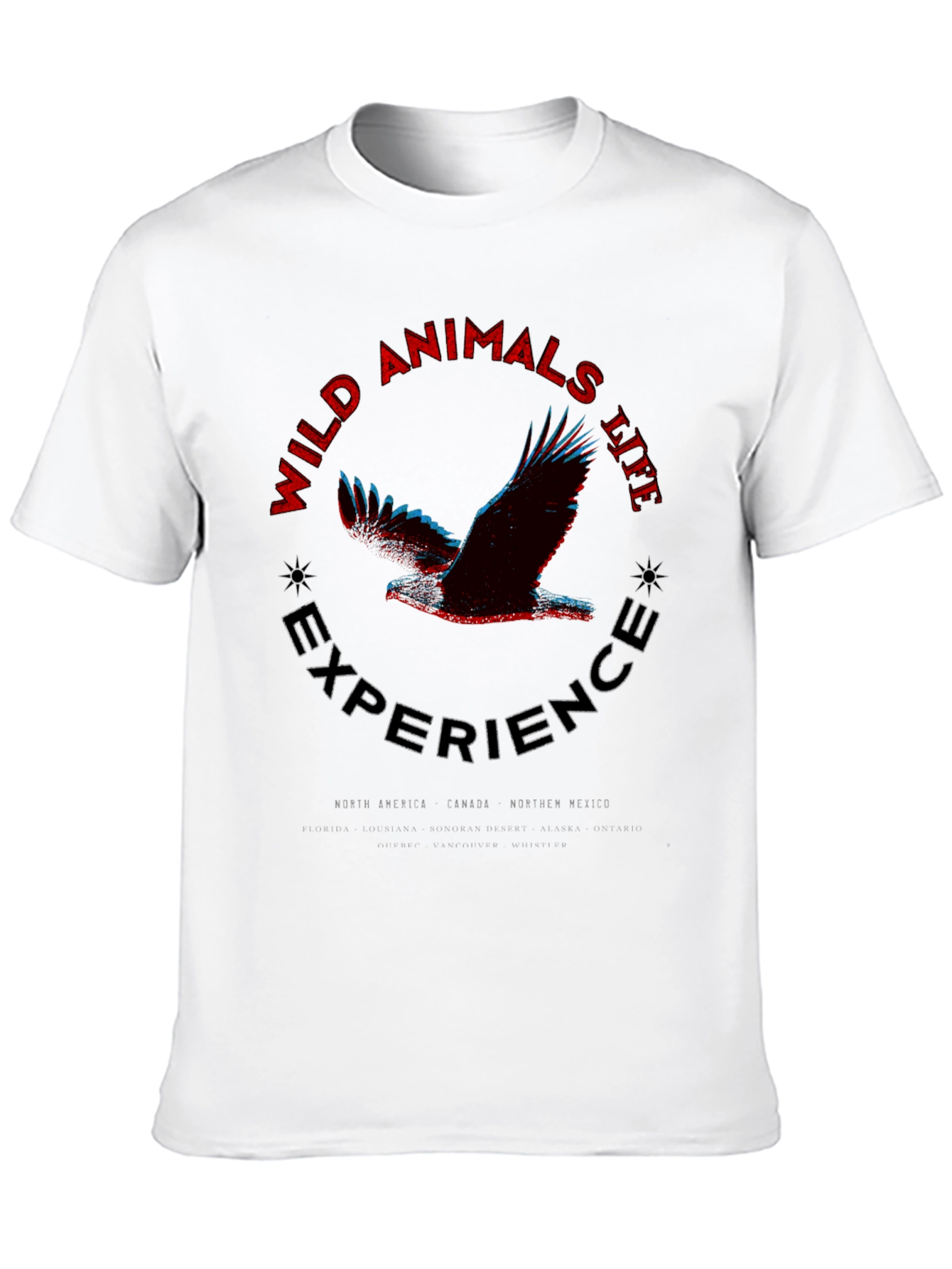 Wild Animals Life Experience Graphic Tee