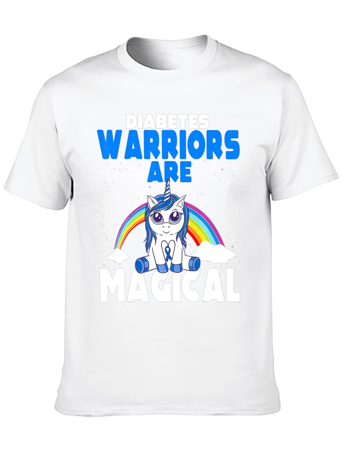 Diabetes Warrior Magical Unicorn T-Shirt