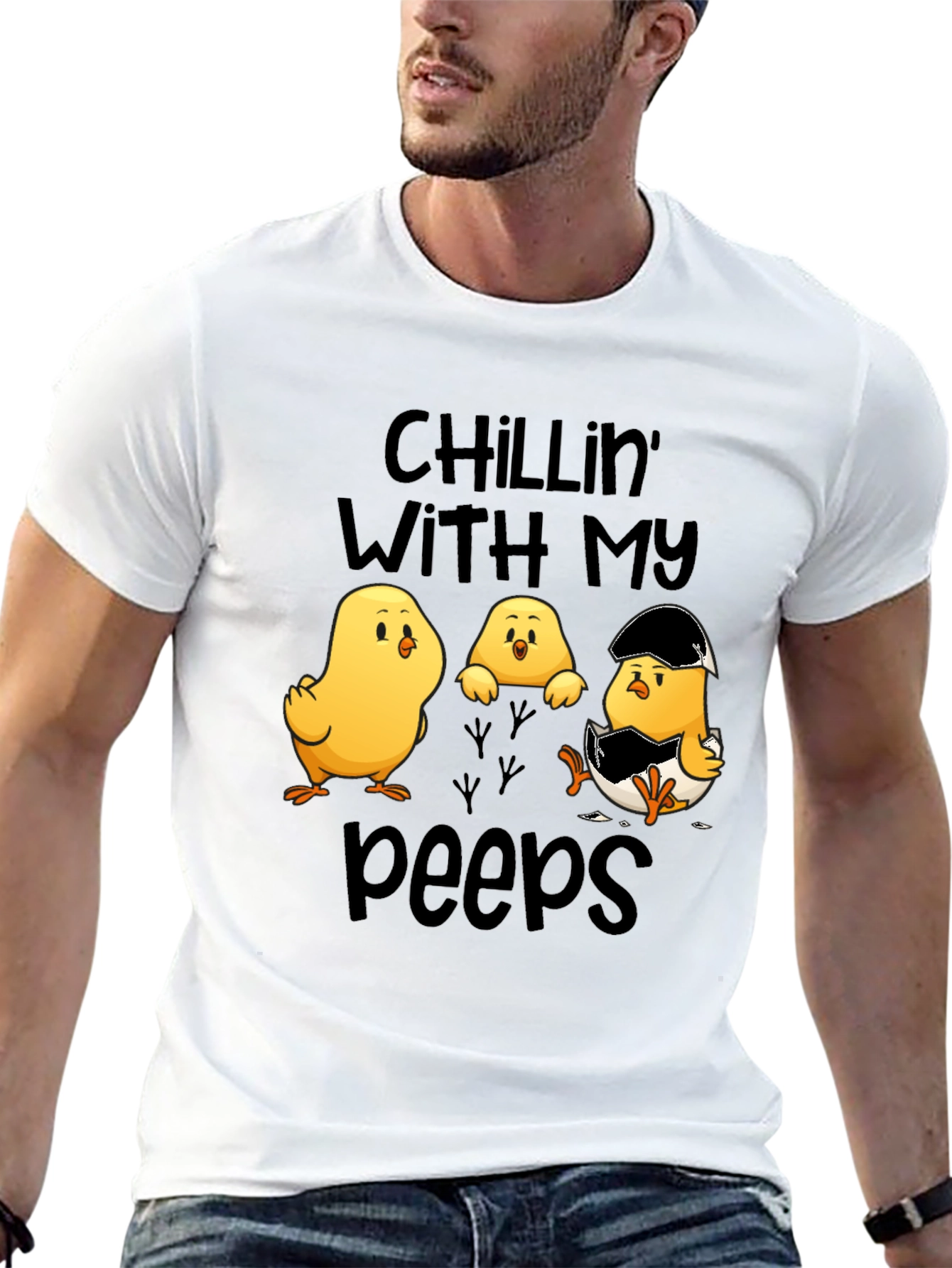 Chillin with My Peeps Easter T-Shirt