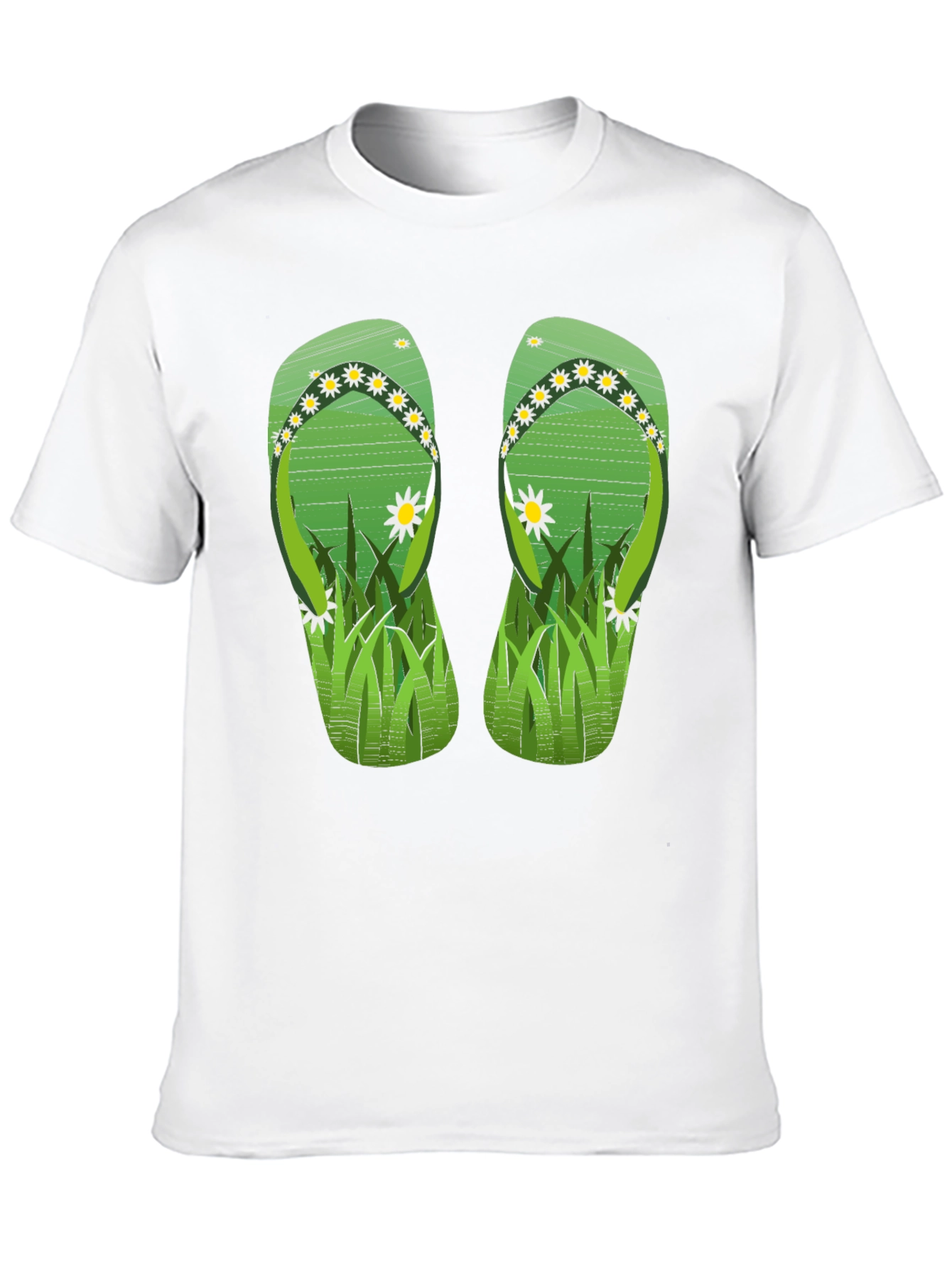 Flip Flop Graphic T-Shirt - Summer Style