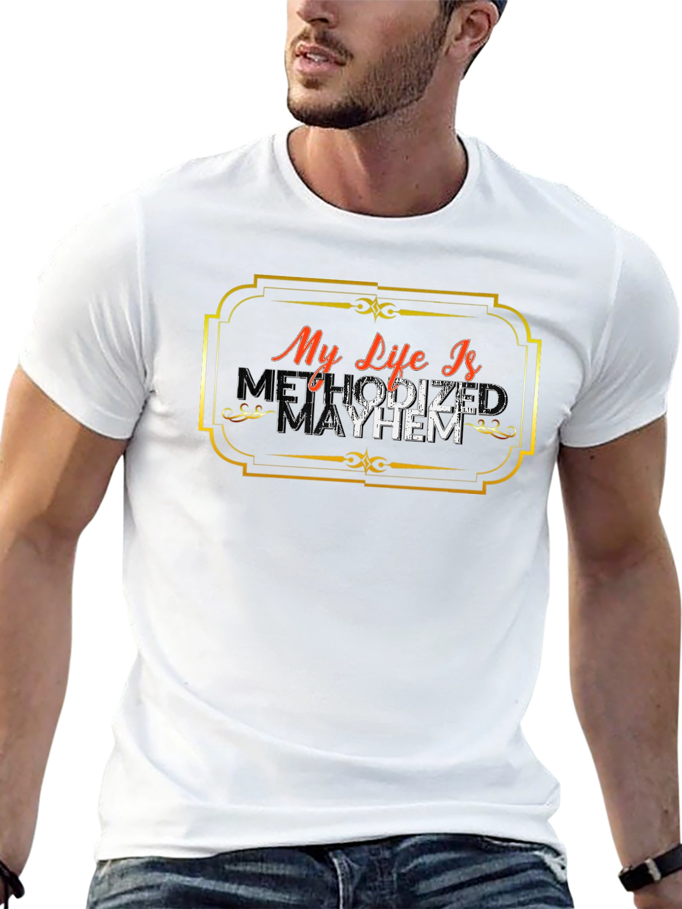 Methodized Mayhem Graphic Tee - Black