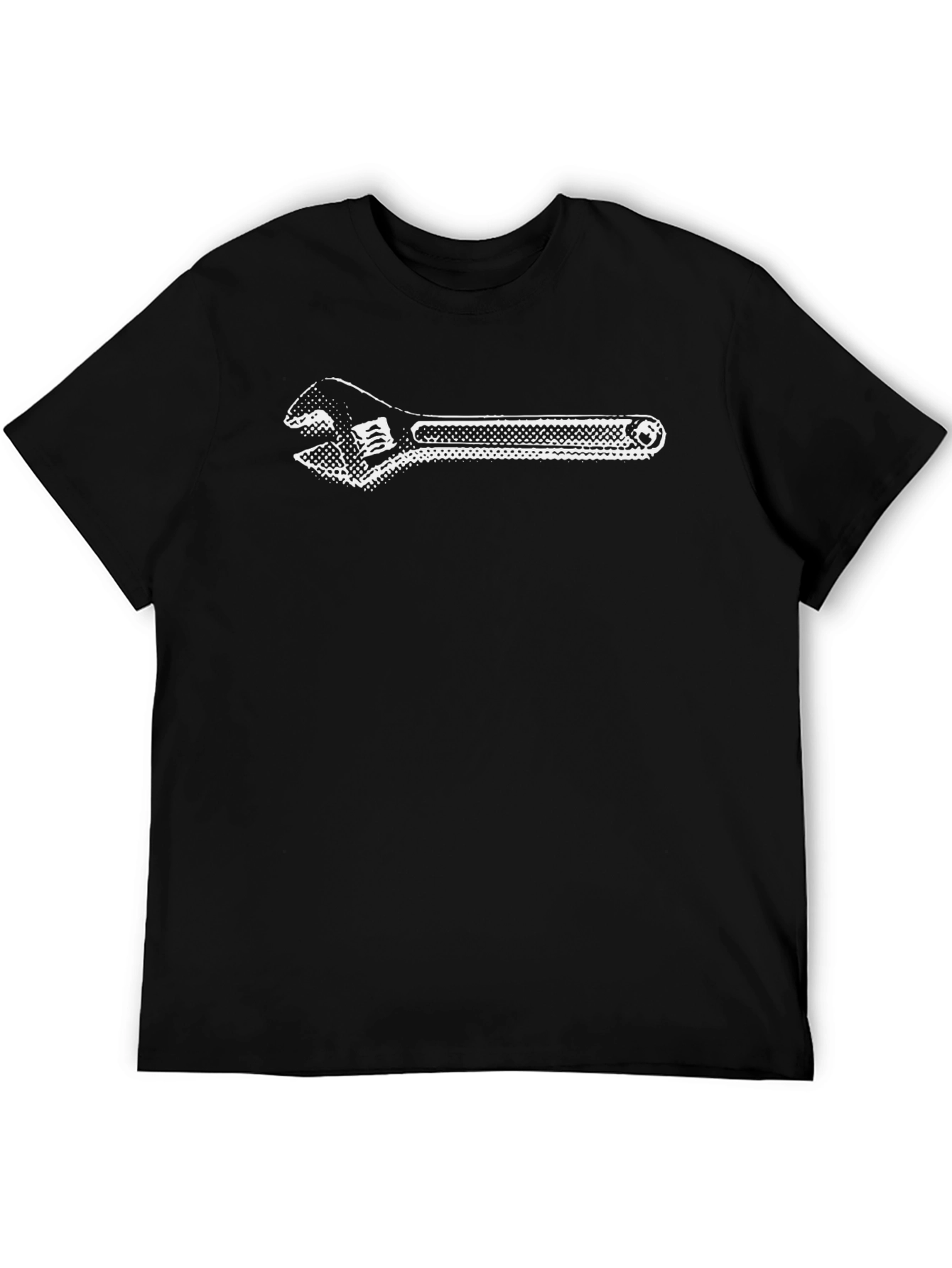 Adjustable Wrench Graphic Tee - Black