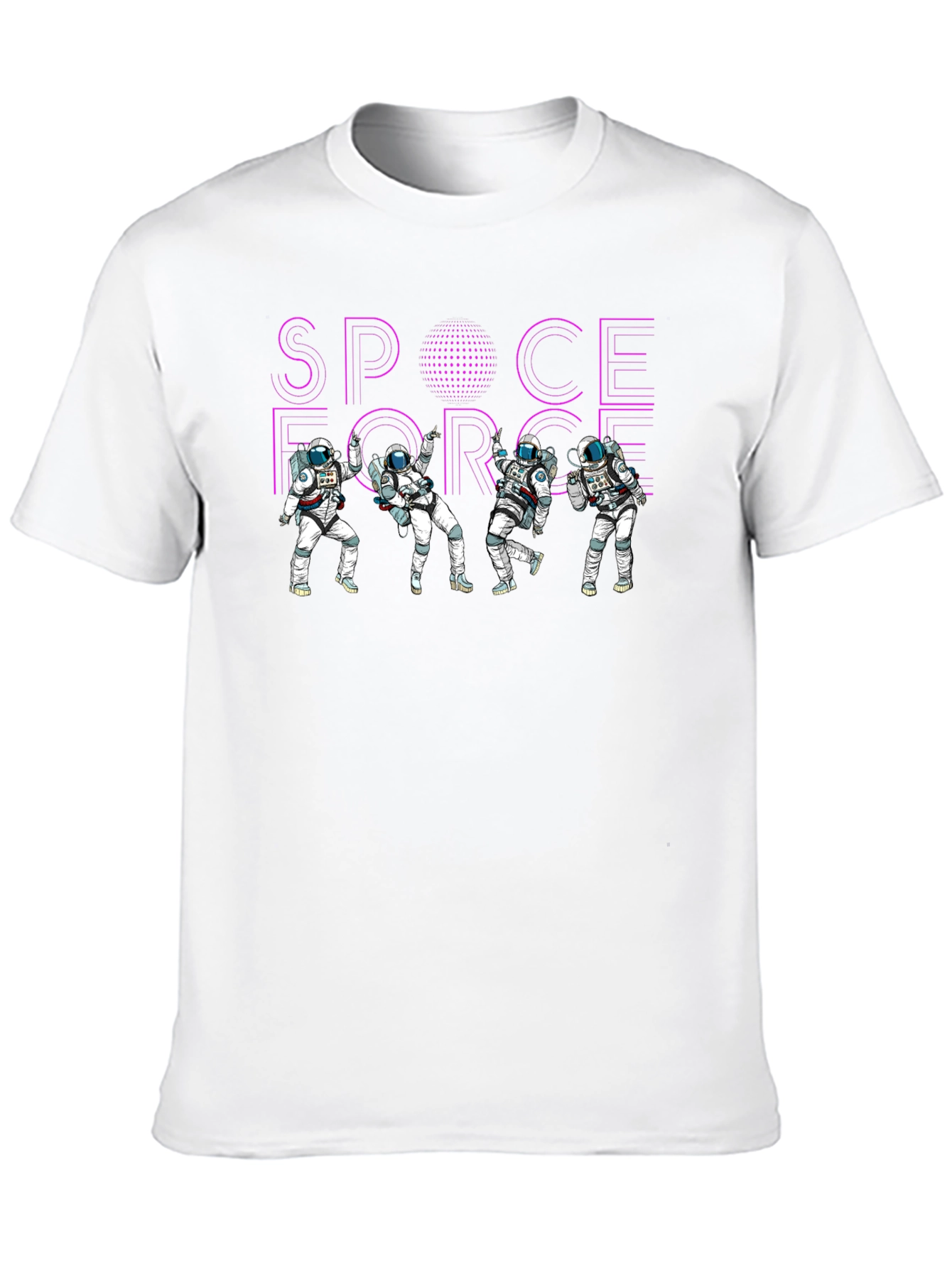 Space Force Graphic Tee - Astronaut Design