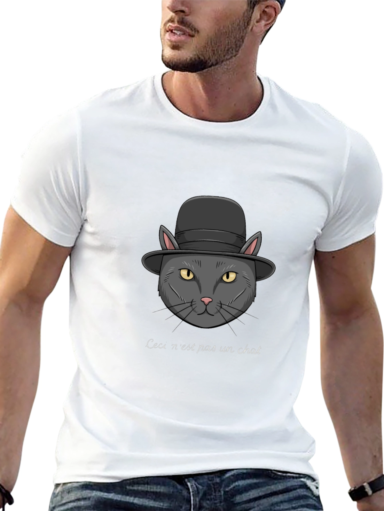 Ceci nest pas un chat T-Shirt