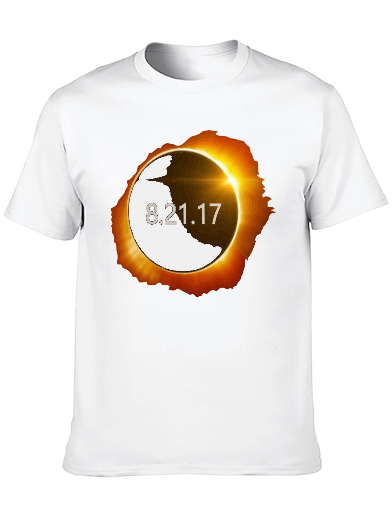 Eclipse 8.21.17 Graphic Tee - Unisex Black T-Shirt