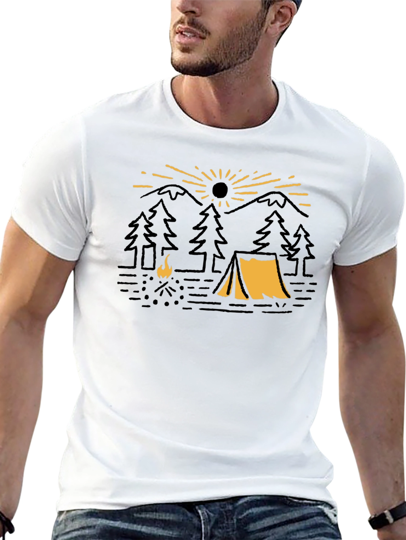 Camping Adventure Graphic Tee