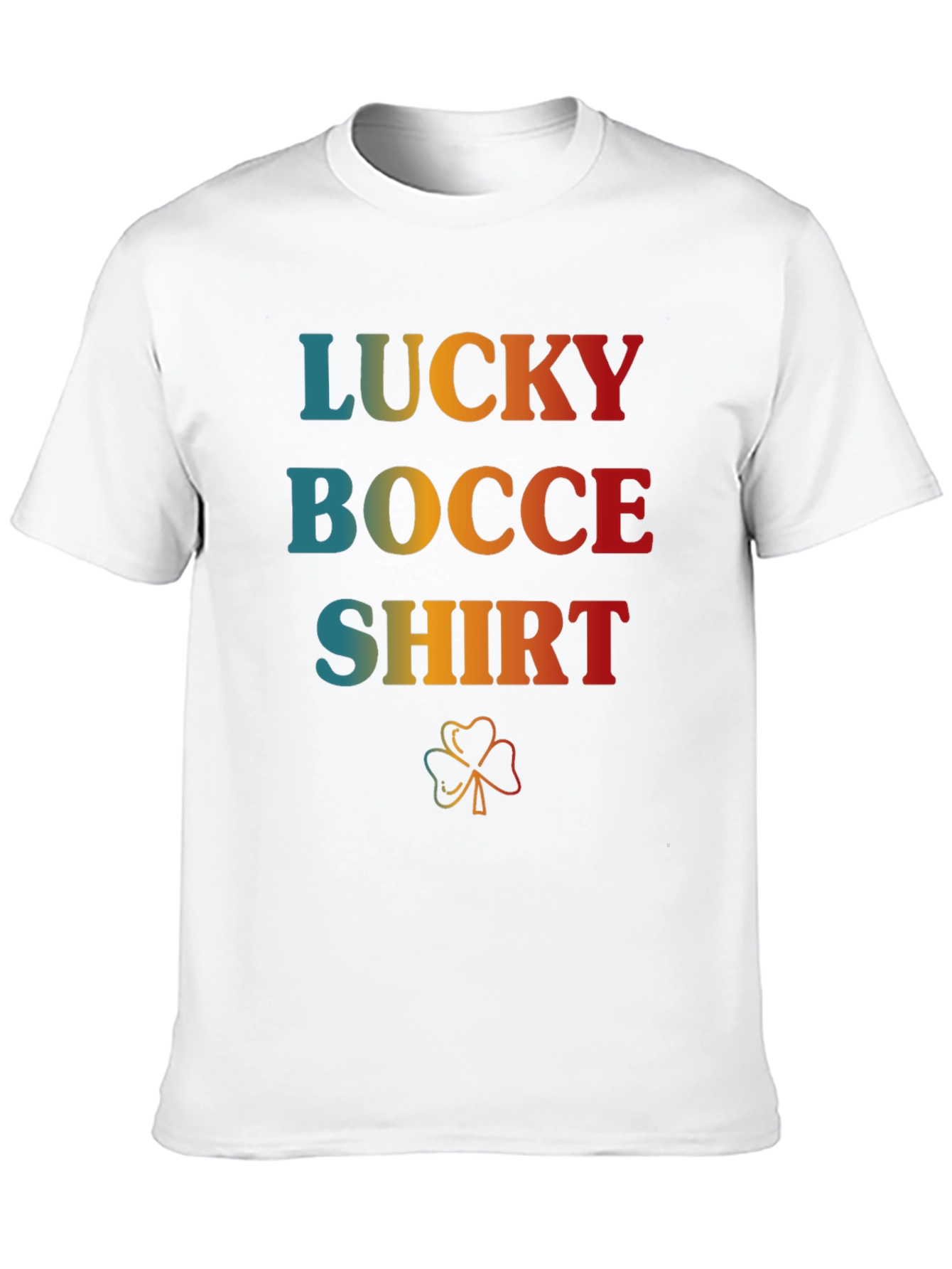 Lucky Bocce Shirt Retro Style St. Patricks Day