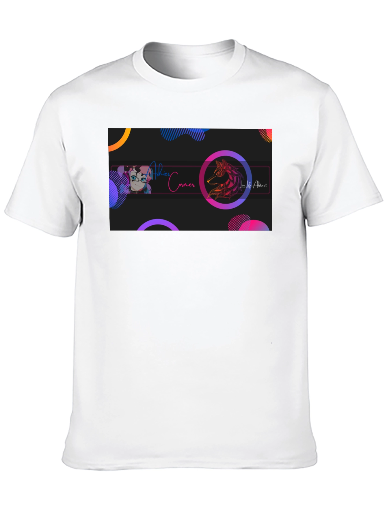 Stylish Black Graphic T-Shirt - Artistic Design