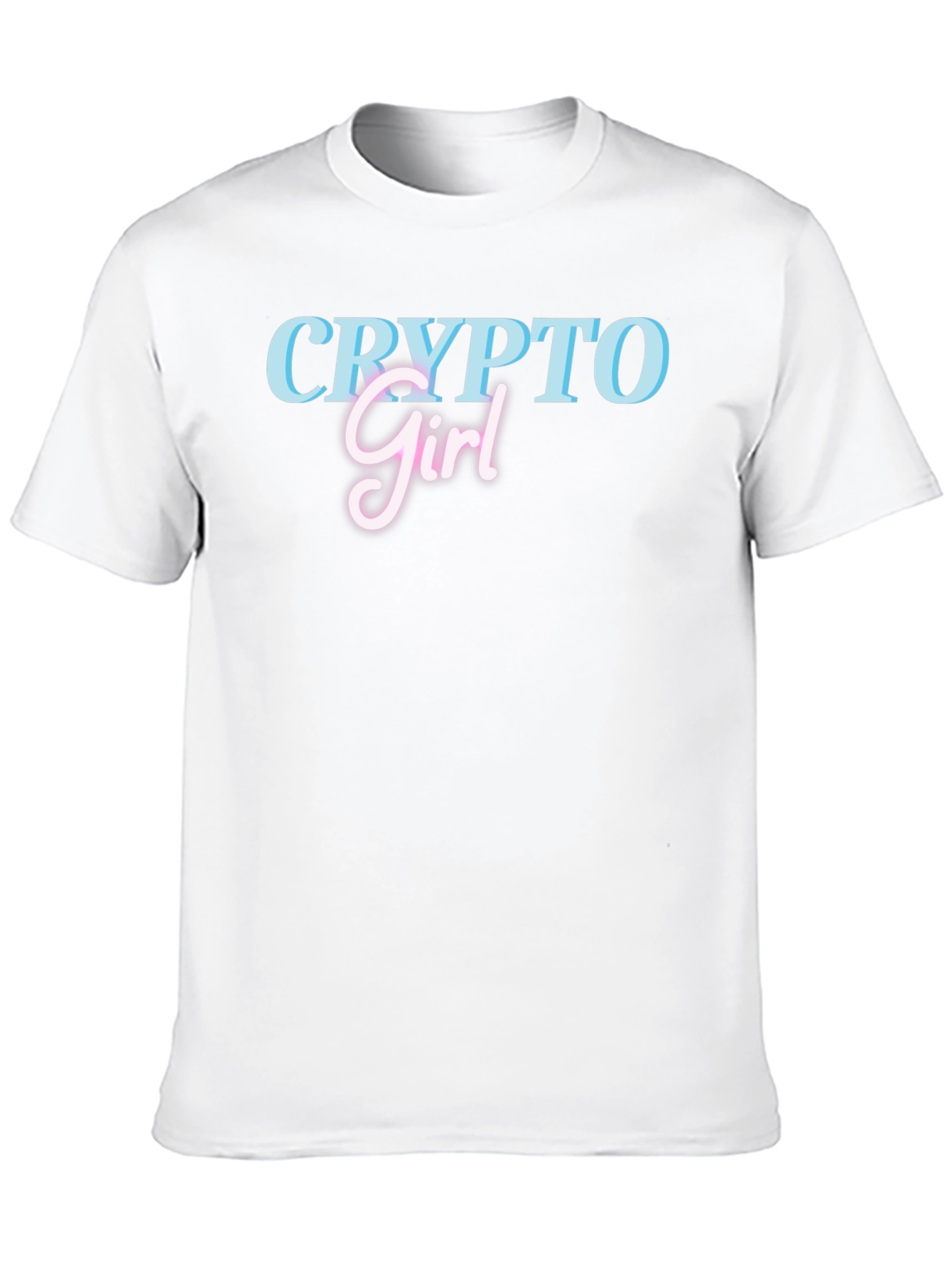 Crypto Girl Black T-Shirt - Trendy Graphic Tee