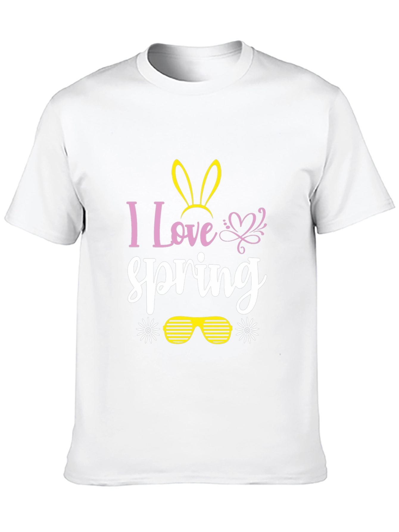 I Love Spring T-Shirt - Easter Bunny