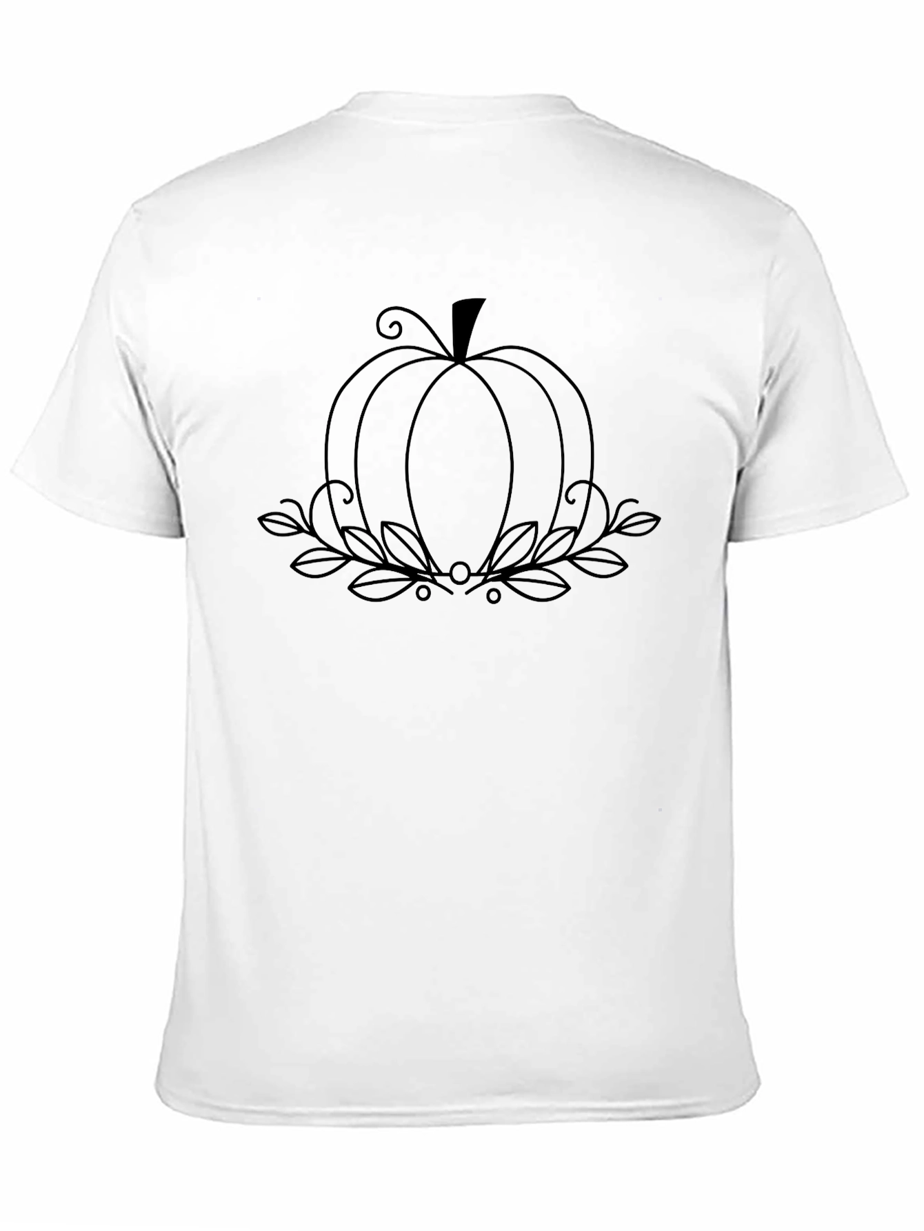 Elegant Pumpkin Tee - Stylish Fall Fashion