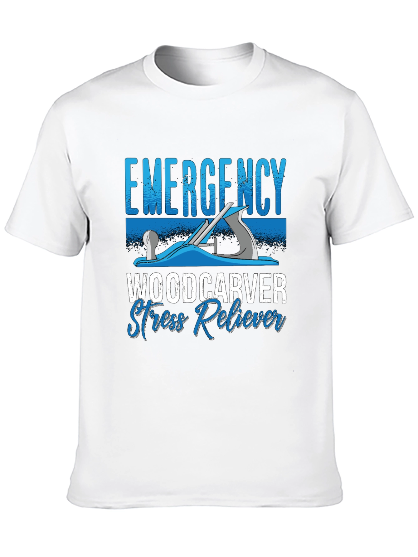 Emergency Woodcarver Stress Reliever Graphic T-Shirt