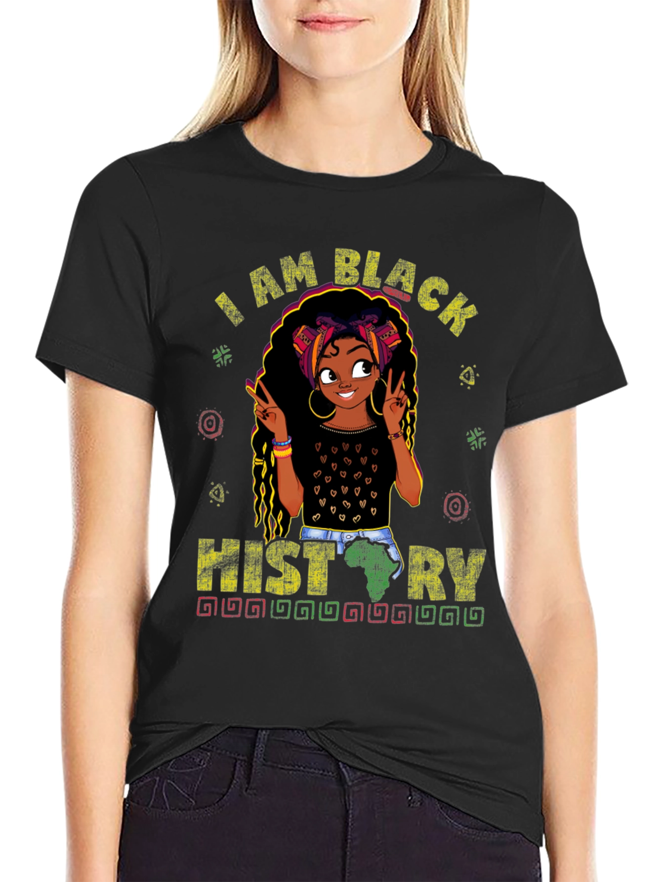 I am Black History Graphic T-Shirt
