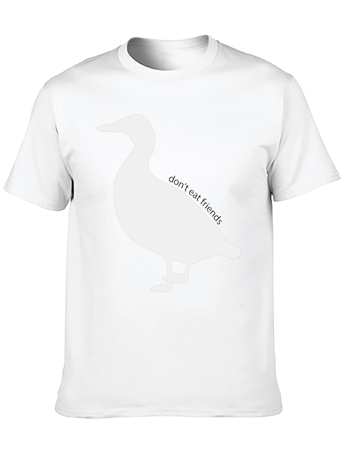 Dont Eat Friends Duck Graphic Tee