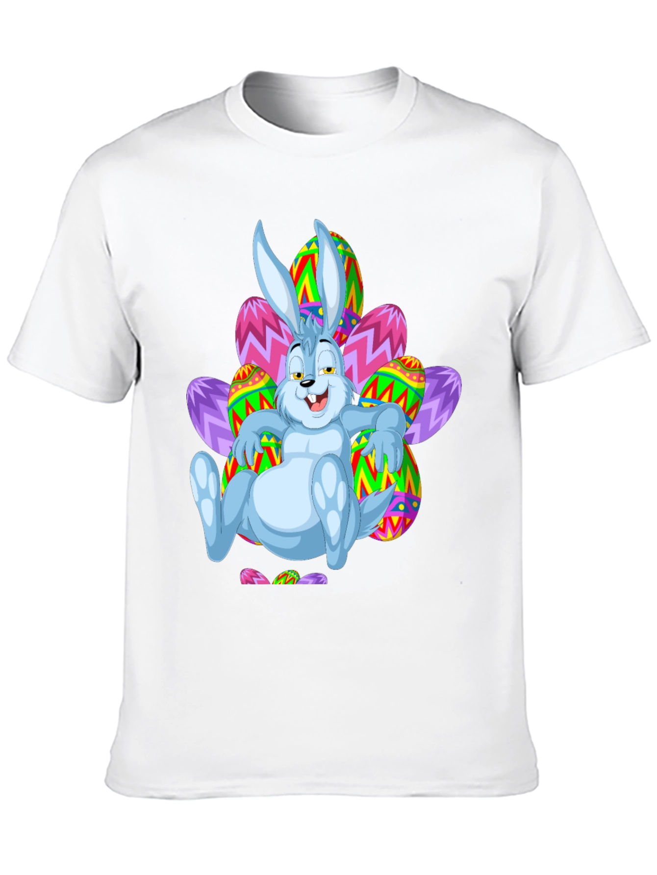 Easter Bunny & Eggs Graphic Tee