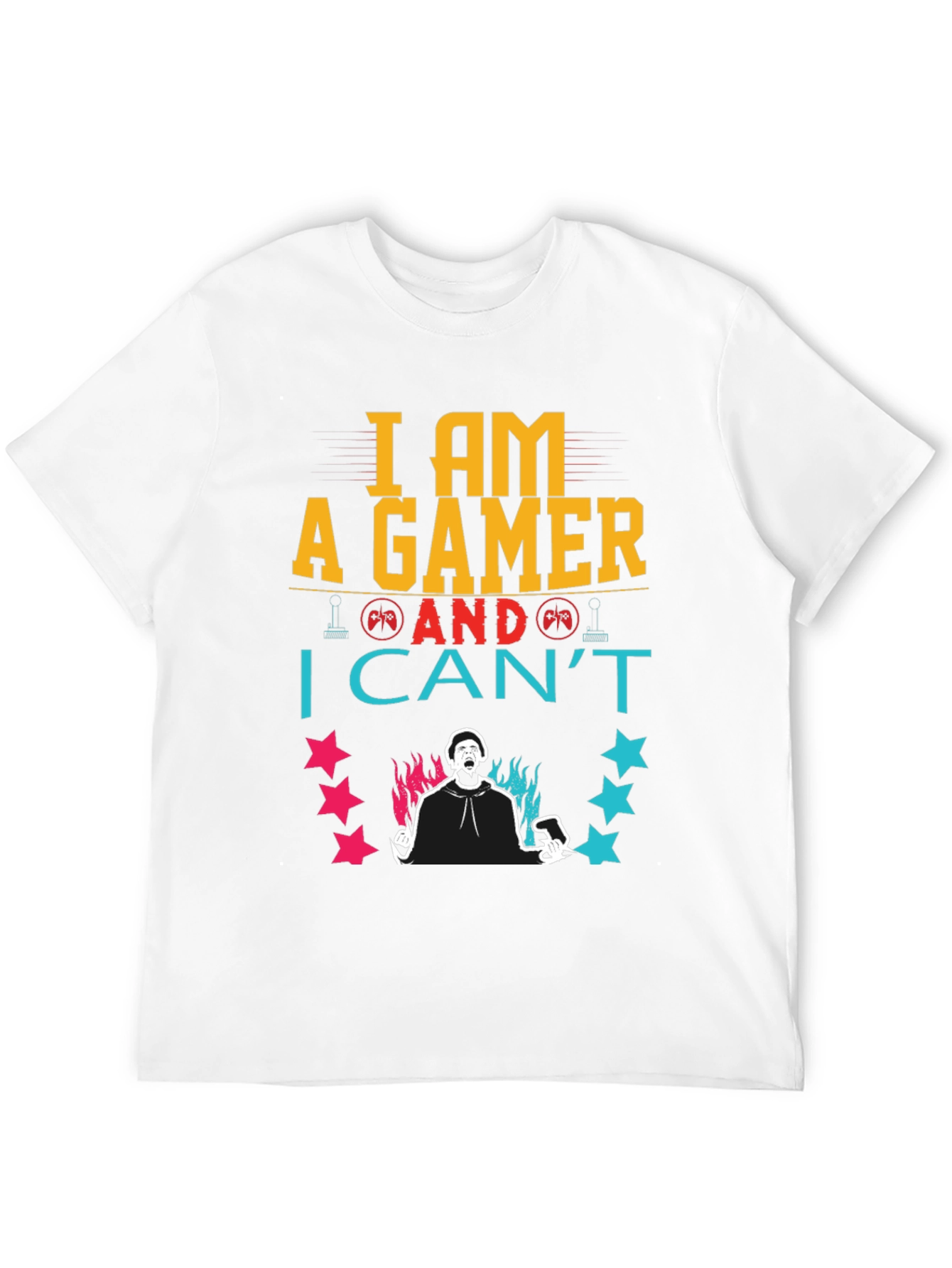 I Am A Gamer Funny Graphic T-Shirt