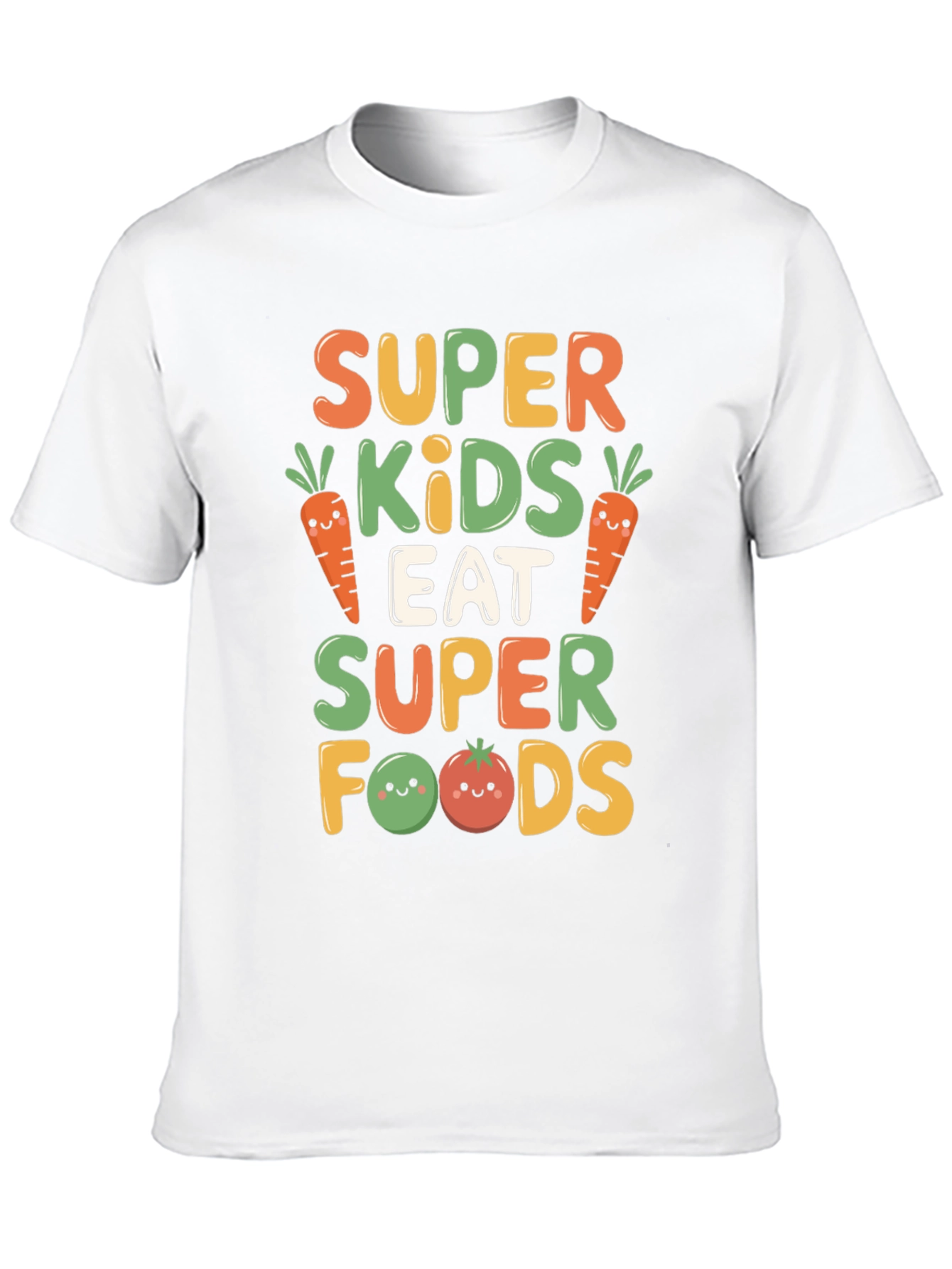 Super Kids Eat Super Foods T-Shirt