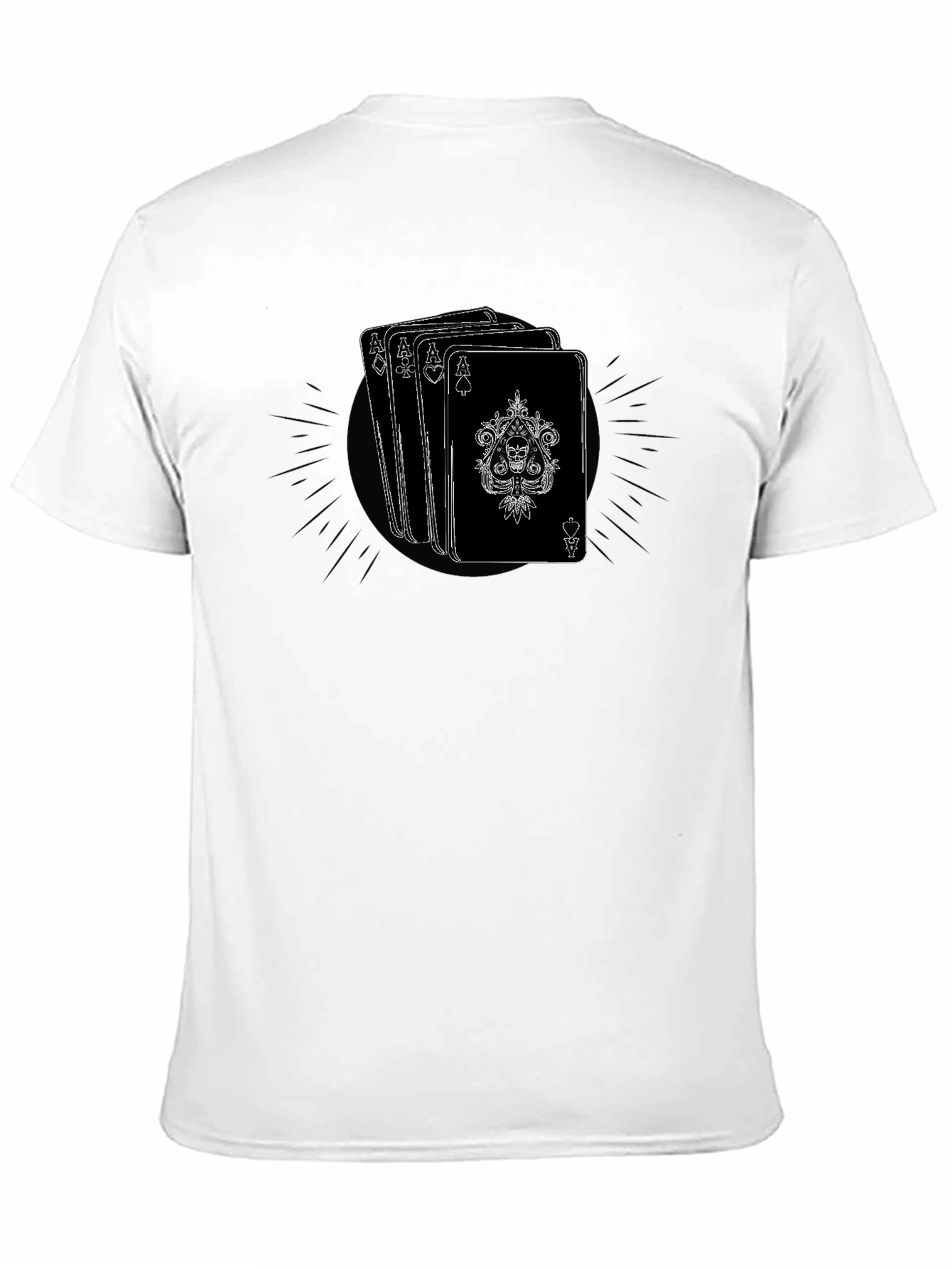 Ace Card Graphic Tee - Lucky Poker T-Shirt