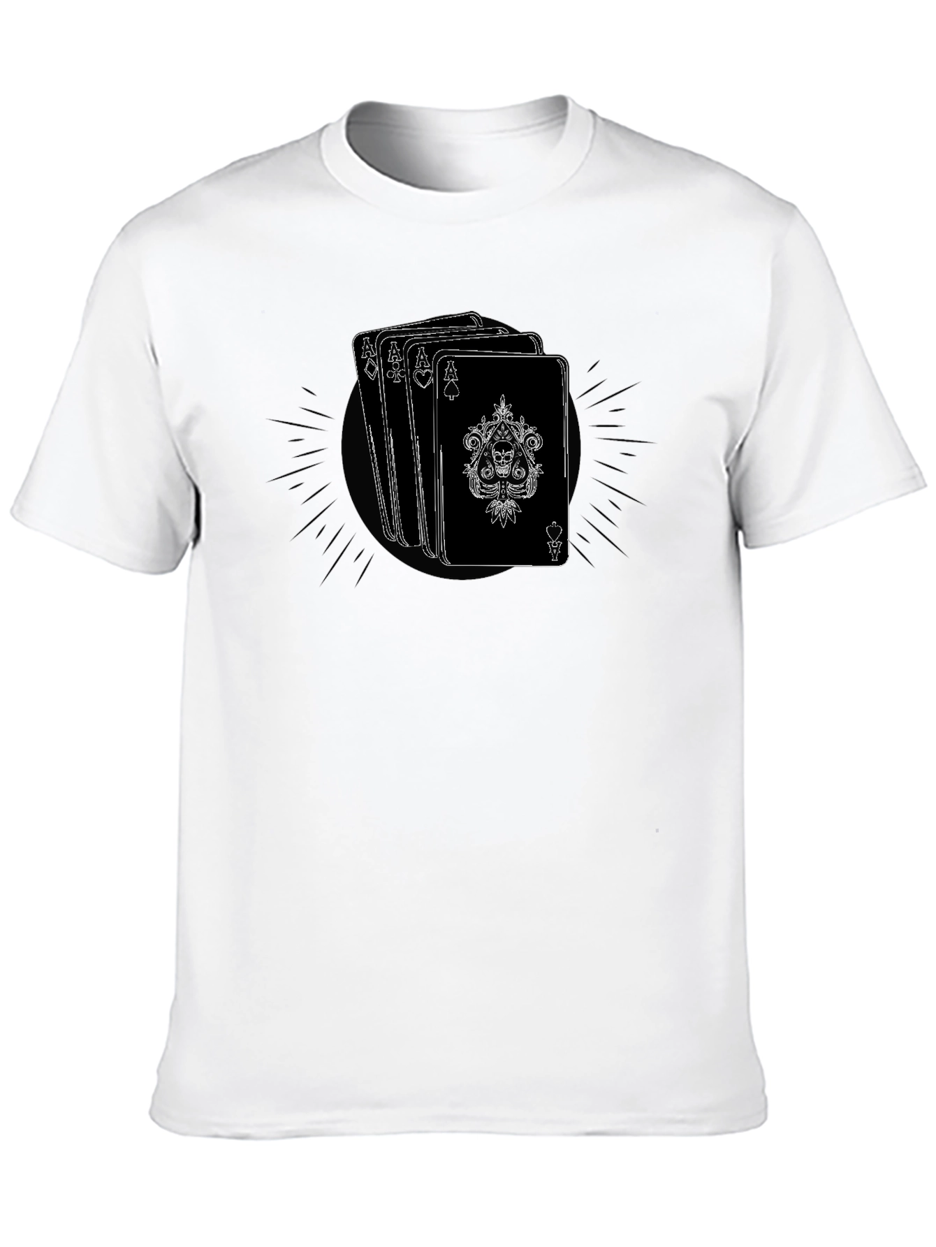 Ace Card Graphic Tee - Lucky Poker T-Shirt