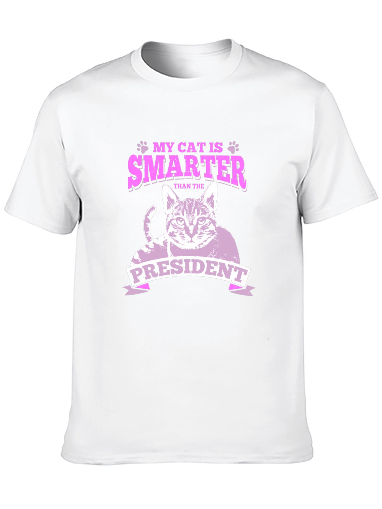 My Cat Is Smarter Than The President Tee