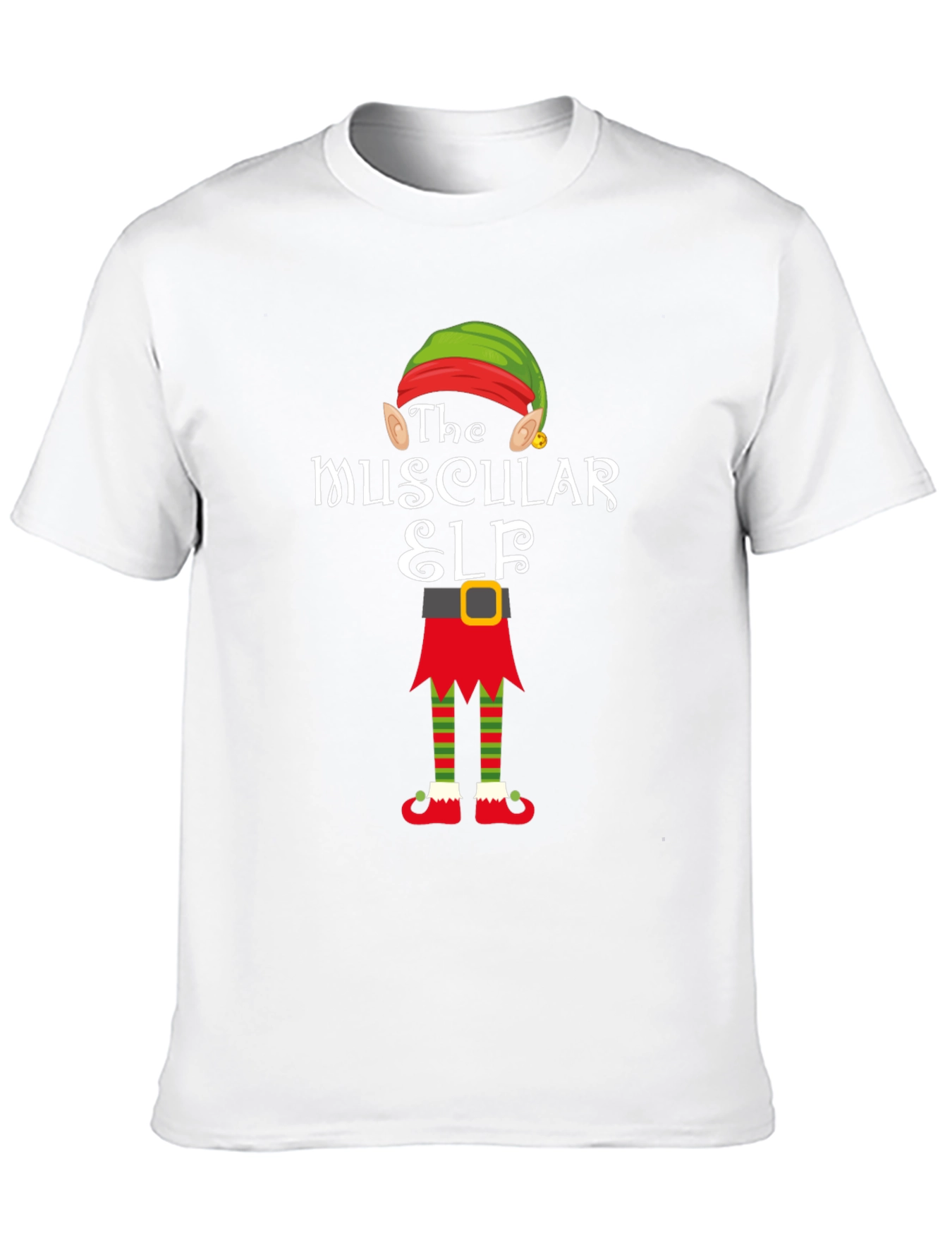 The Muscular Elf Graphic Tee Shirt
