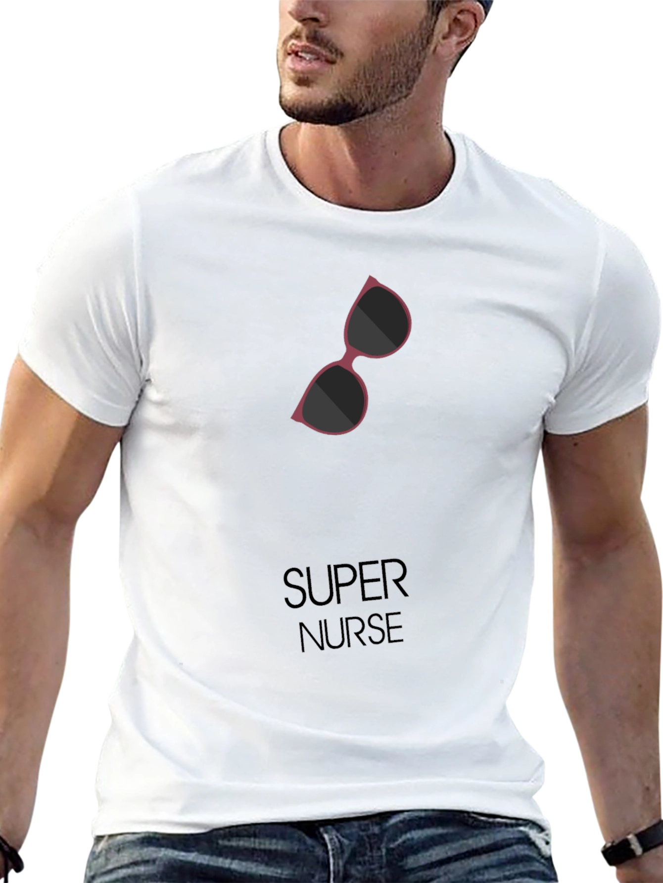 Super Nurse Graphic T-Shirt - Stylish and Comfortable