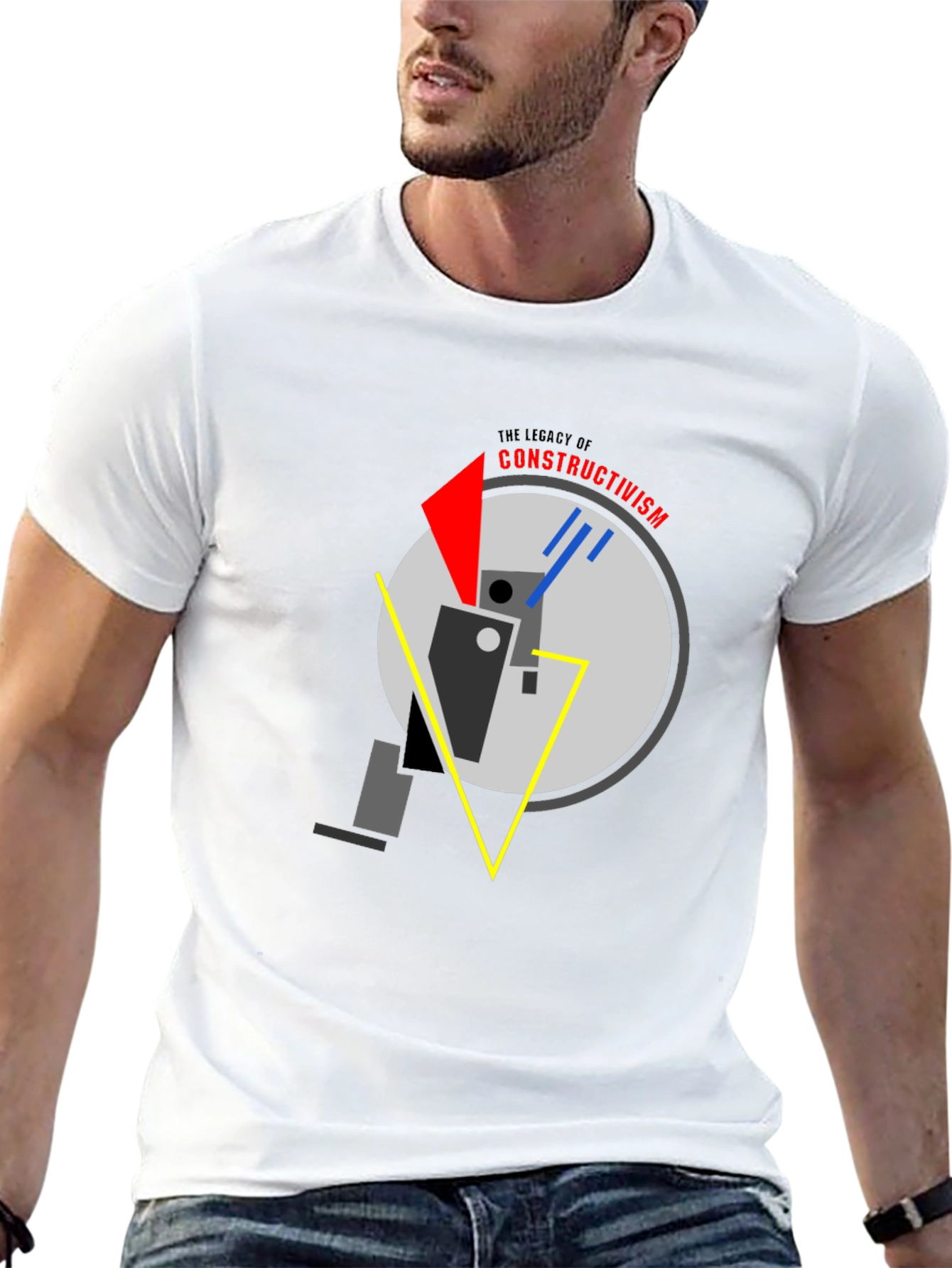 Constructivism Legacy Graphic Tee - Modern Art Shirt