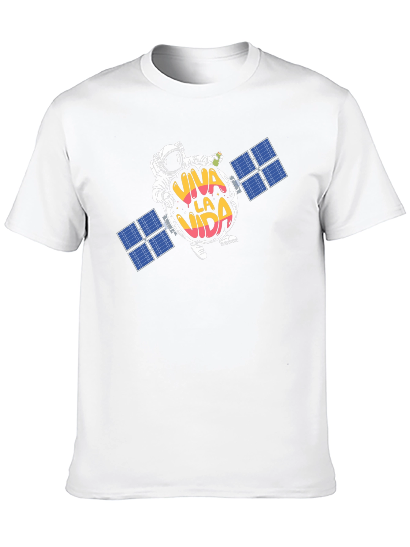 Viva La Vida Space Tee - Unique Graphic T-Shirt