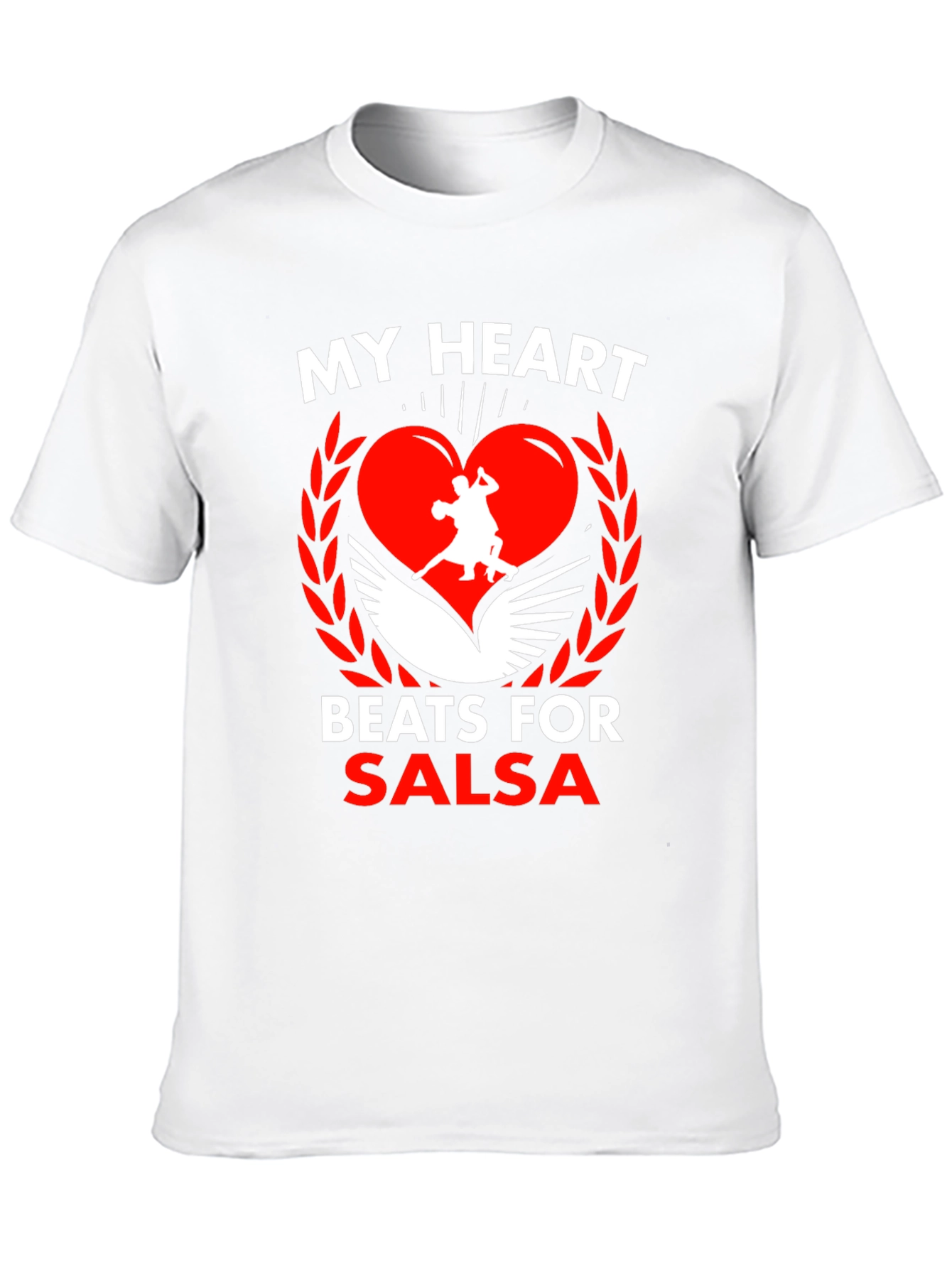 Salsa Dance Heartbeat T-Shirt