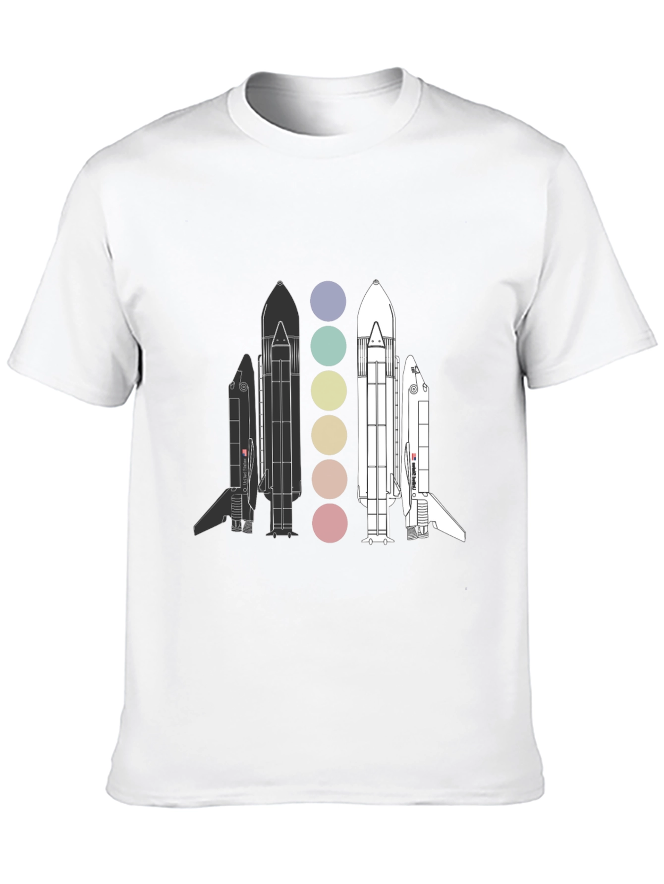 Space Shuttle Evolution T-Shirt - Astronomy Tee