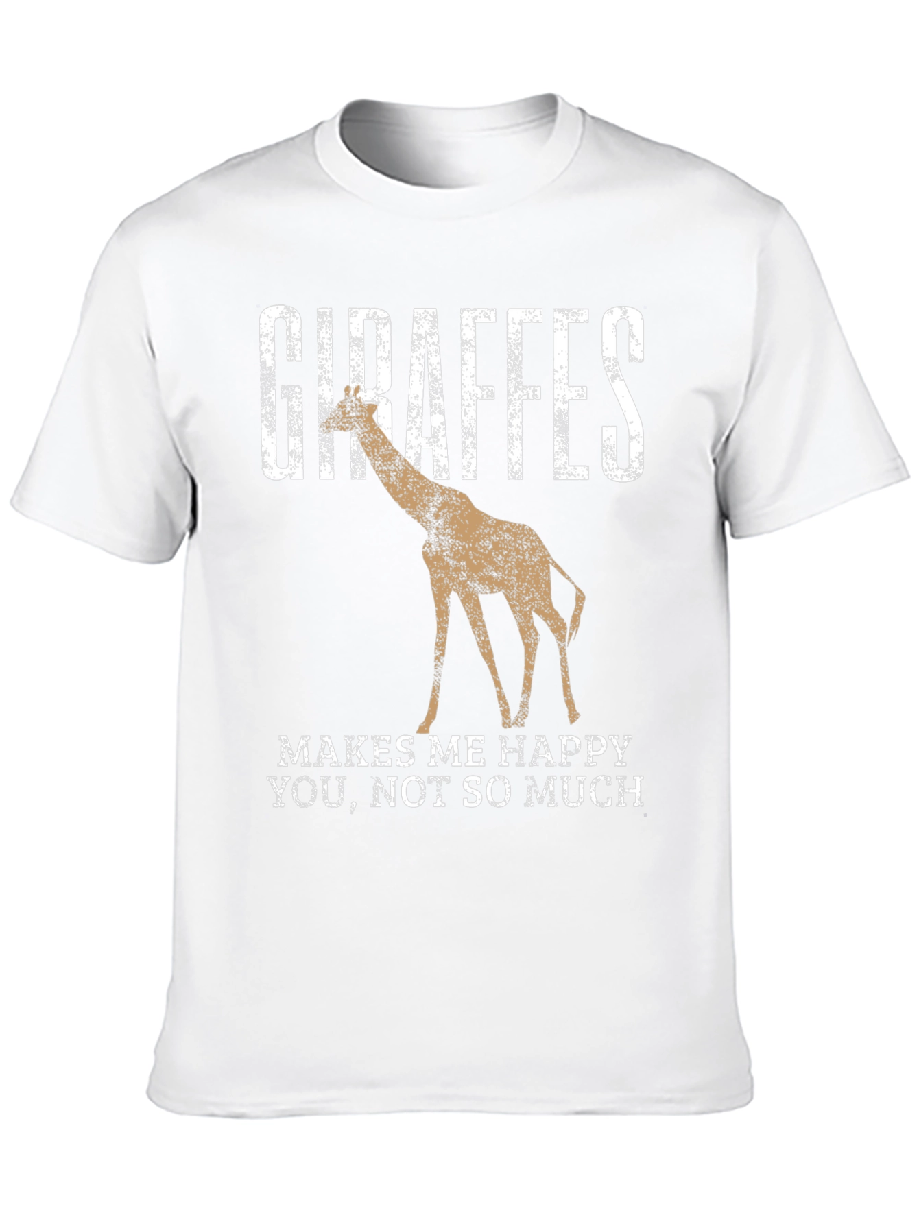 Giraffes Make Me Happy T-Shirt