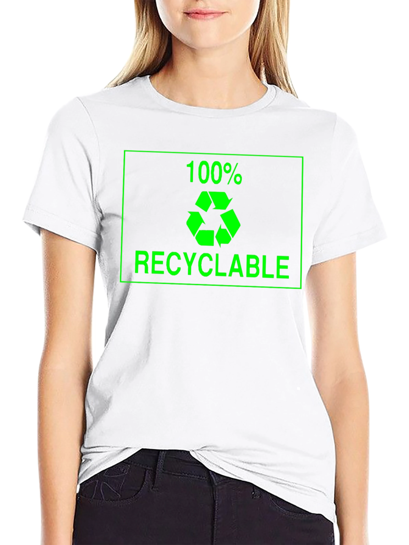 100% Recyclable Graphic Tee - Eco Friendly