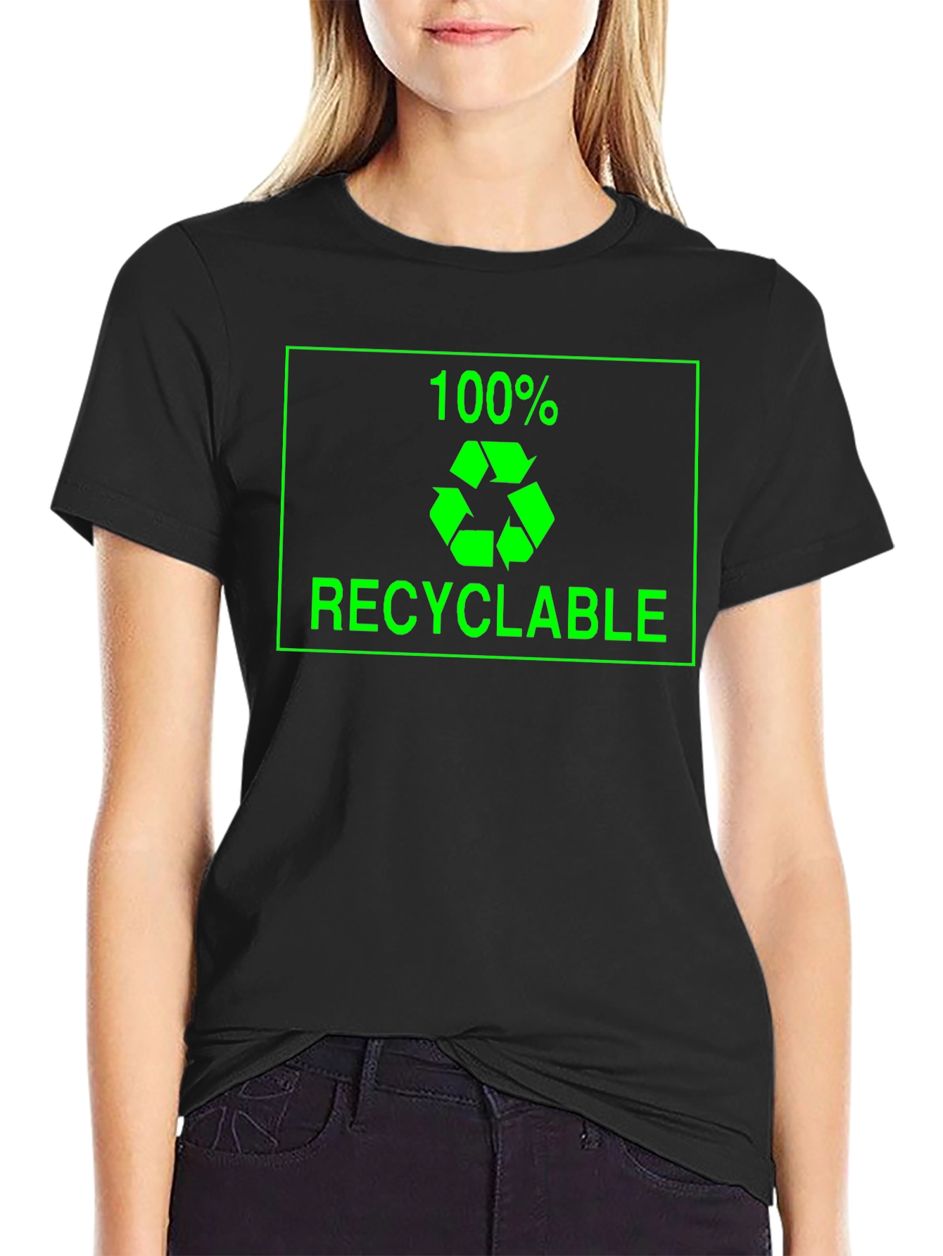100% Recyclable Graphic Tee - Eco Friendly