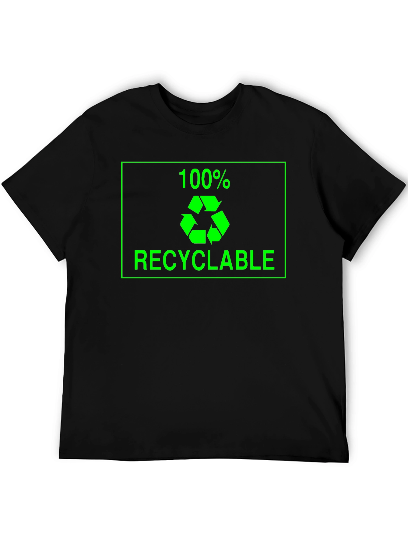 100% Recyclable Graphic Tee - Eco Friendly