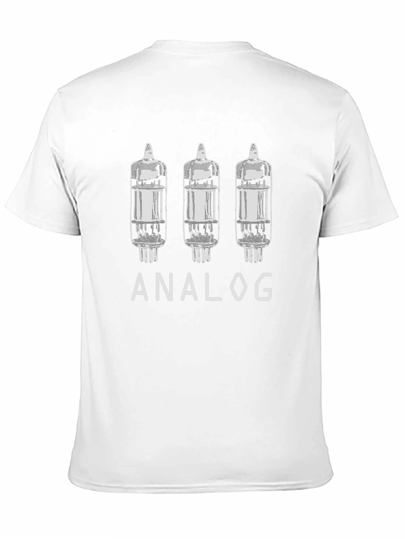 Analog Tube Amplifier T-Shirt - Retro Electronic Design