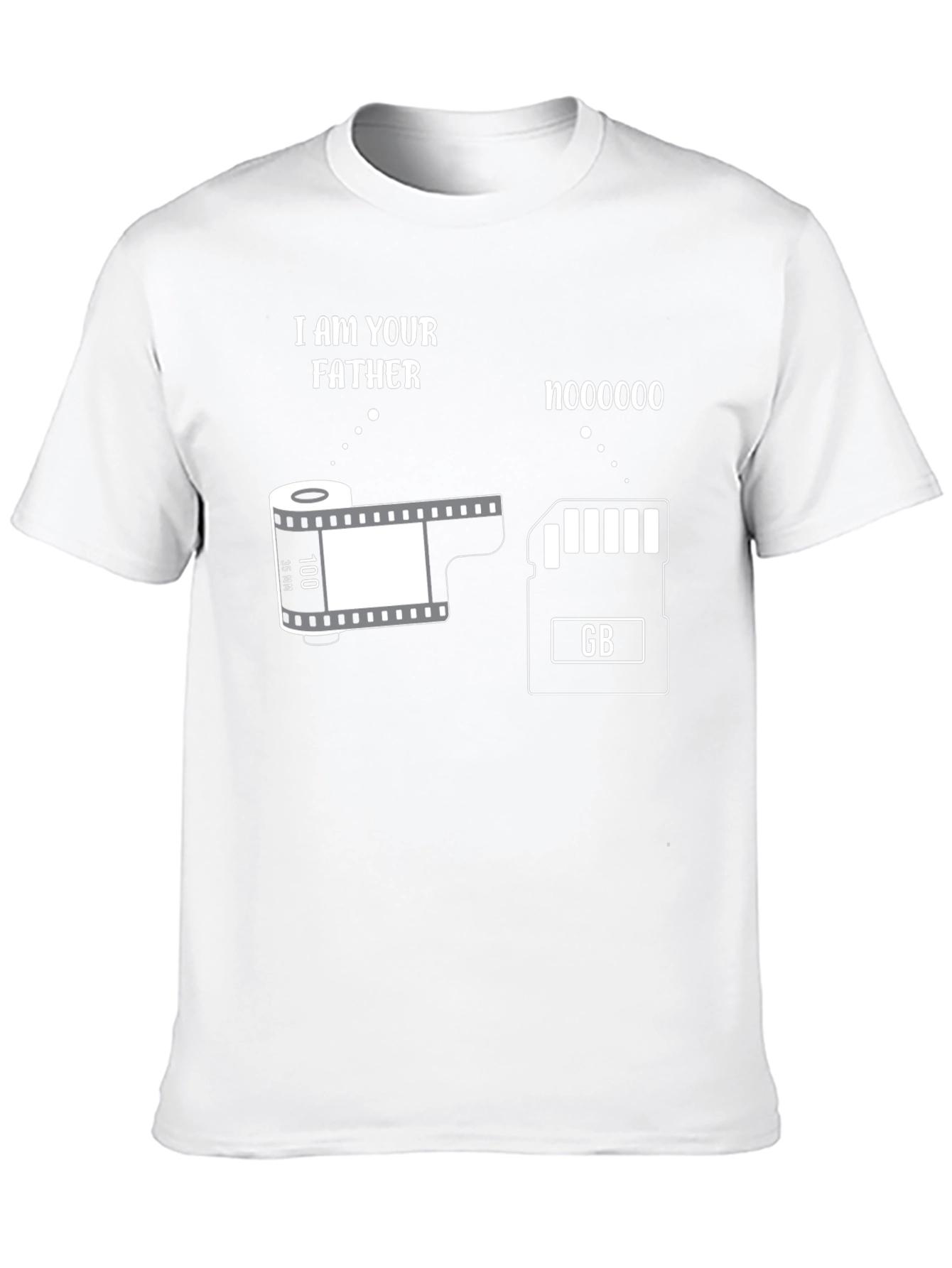 I Am Your Father Film & SD Card T-Shirt