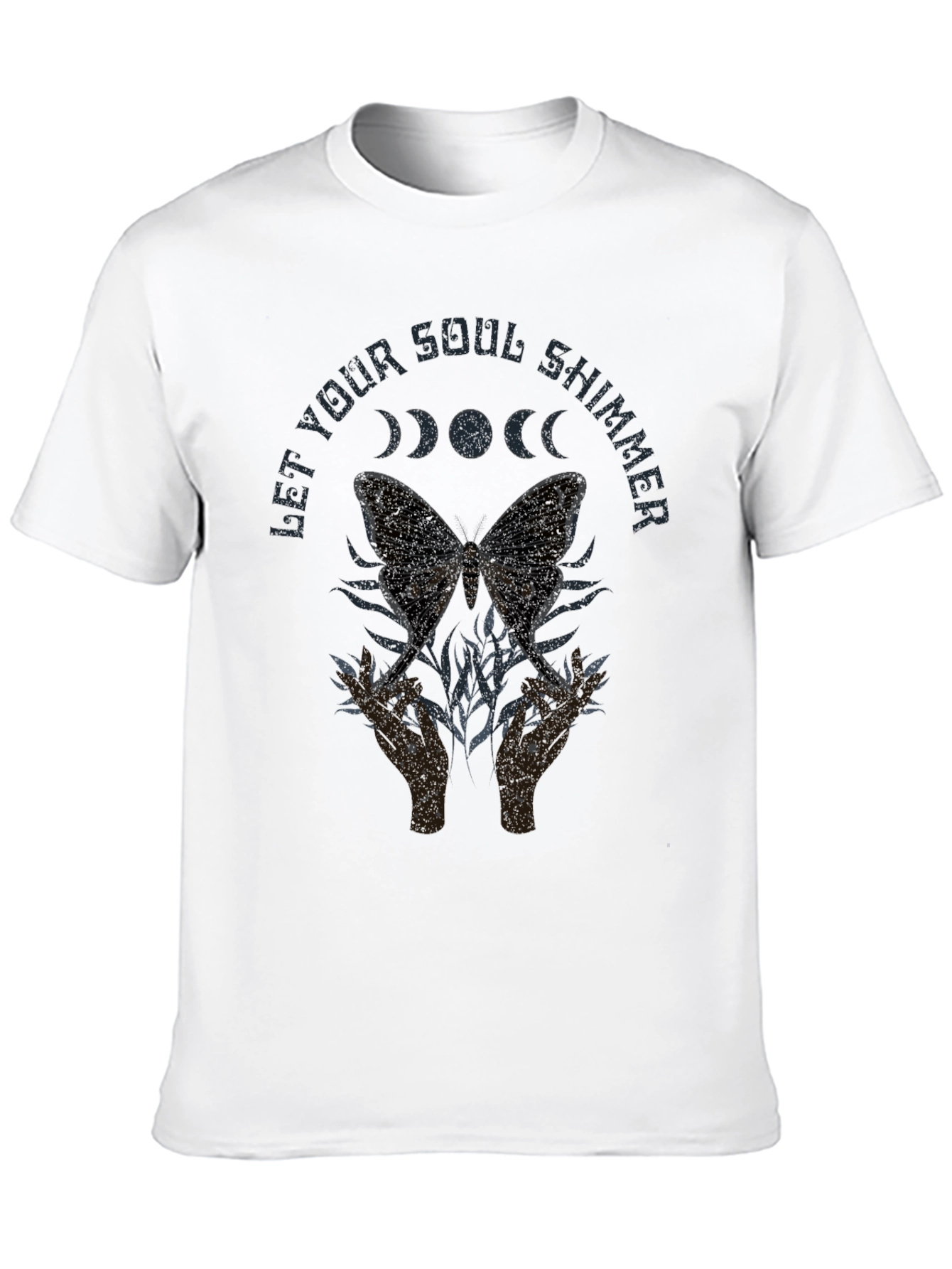 Soul Shimmer Moth Graphic Tee - Unisex