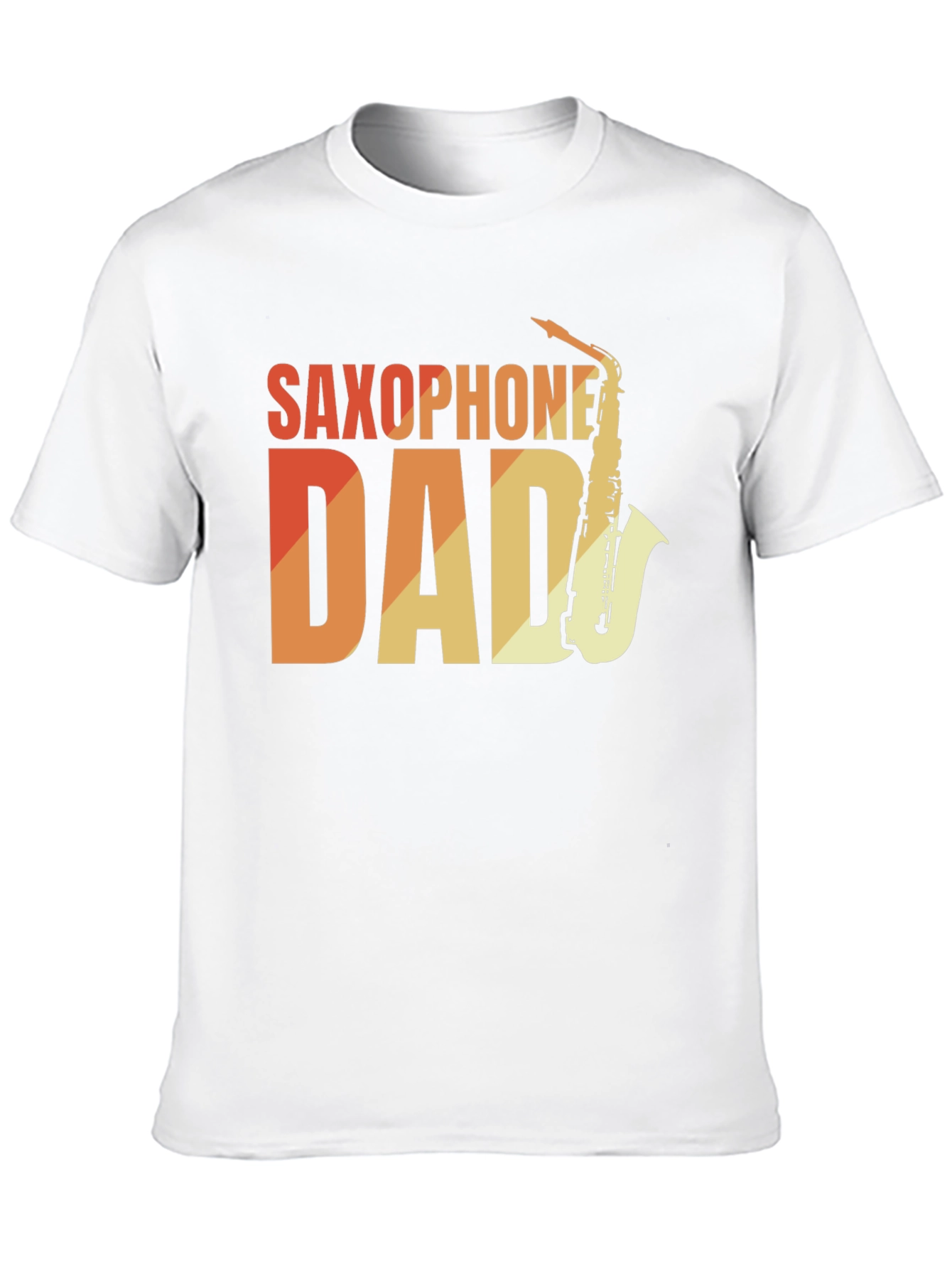 Saxophone Dad T-Shirt - Musician Fathers Day Gift