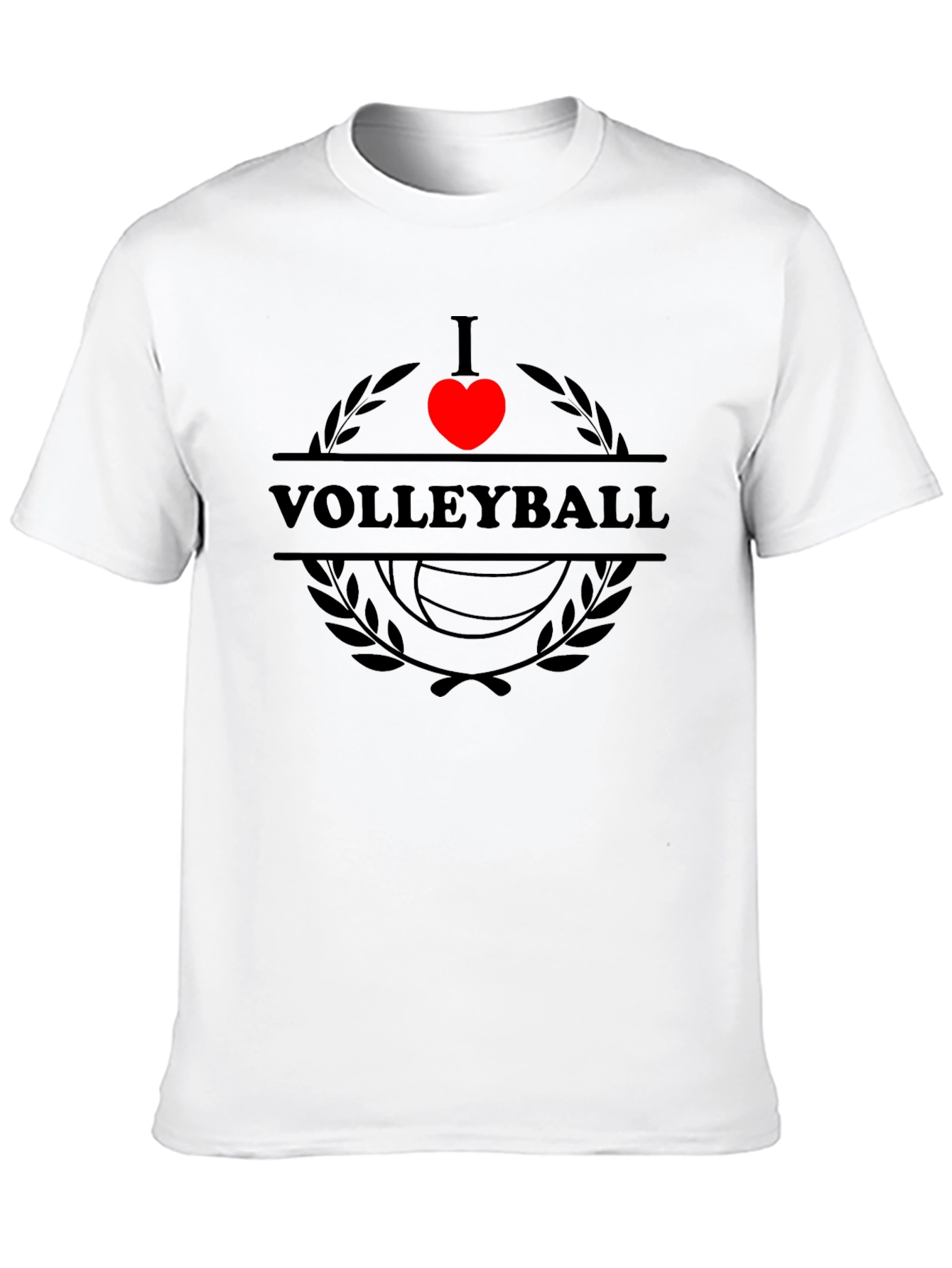 I Heart Volleyball T-Shirt - Stylish Sportswear