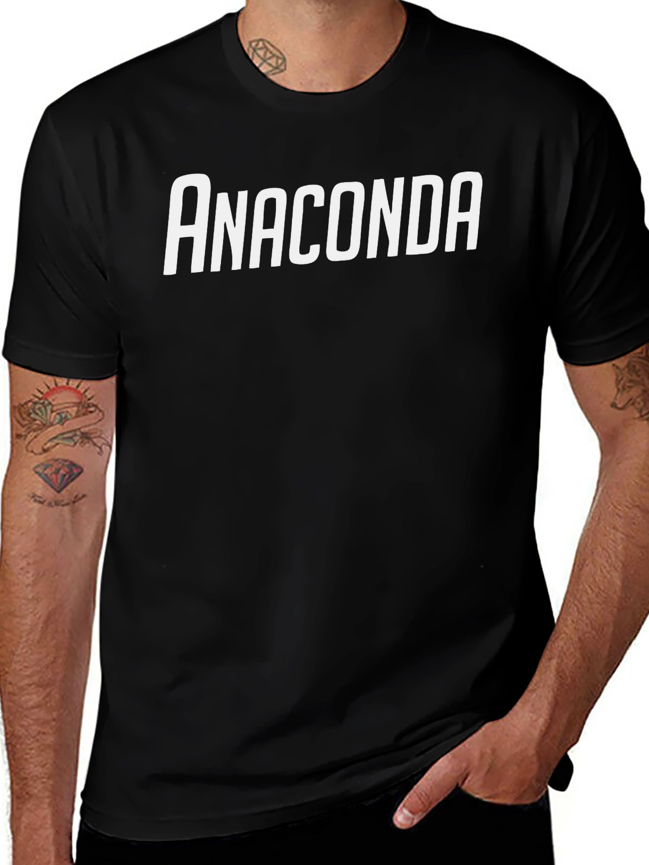 Anaconda Black T-Shirt